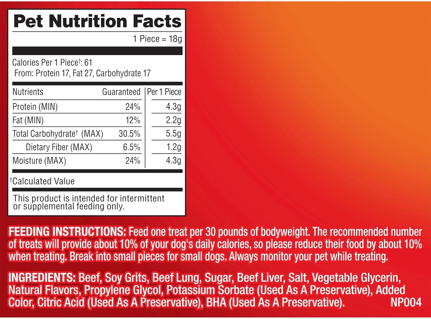 Pup-Peroni Dog Treats, Original Beef Flavor, 38 Ounce, Made with Real Beef Beef 2.38 Pound (Pack of 1) - Image 9