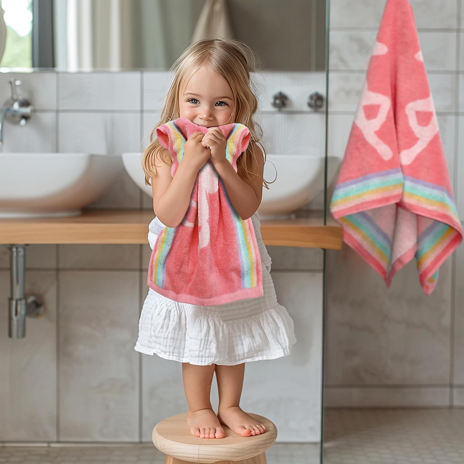 set of 12 unicorn washcloths - Image 7