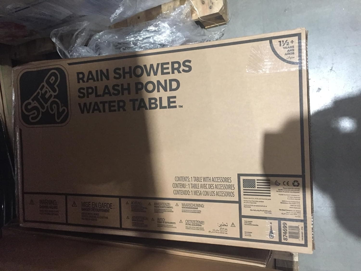 Step2 Rain Showers Splash Pond Water Table, Kids Water and Sand Activity Sensory Playset, Summer Outdoor Toys, 13 Piece Water Toy Accessories, For Toddlers 1.5+ Years Old, Blue & Green - Image 12