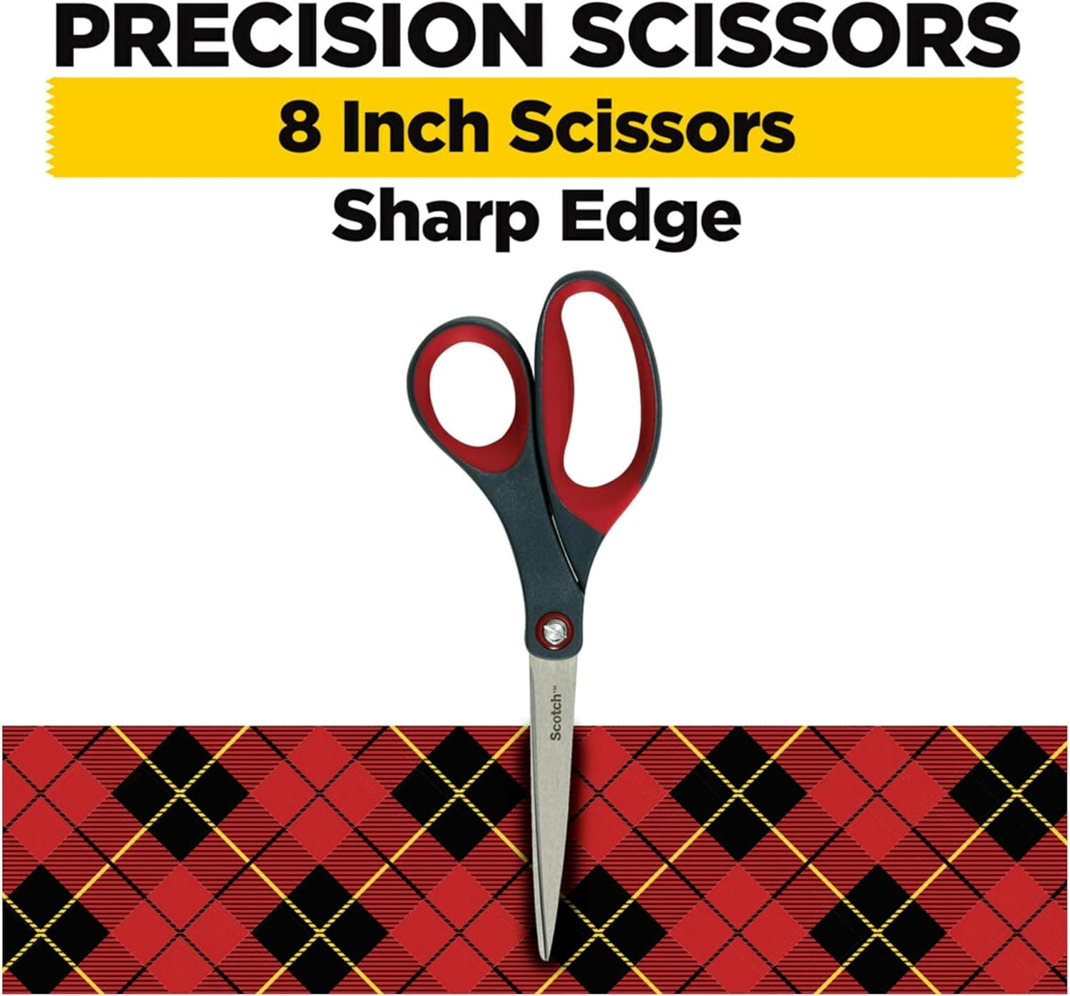 Scotch 8 Precision Scissors Great for Everyday Use (1448) 8-Inches - Image 2