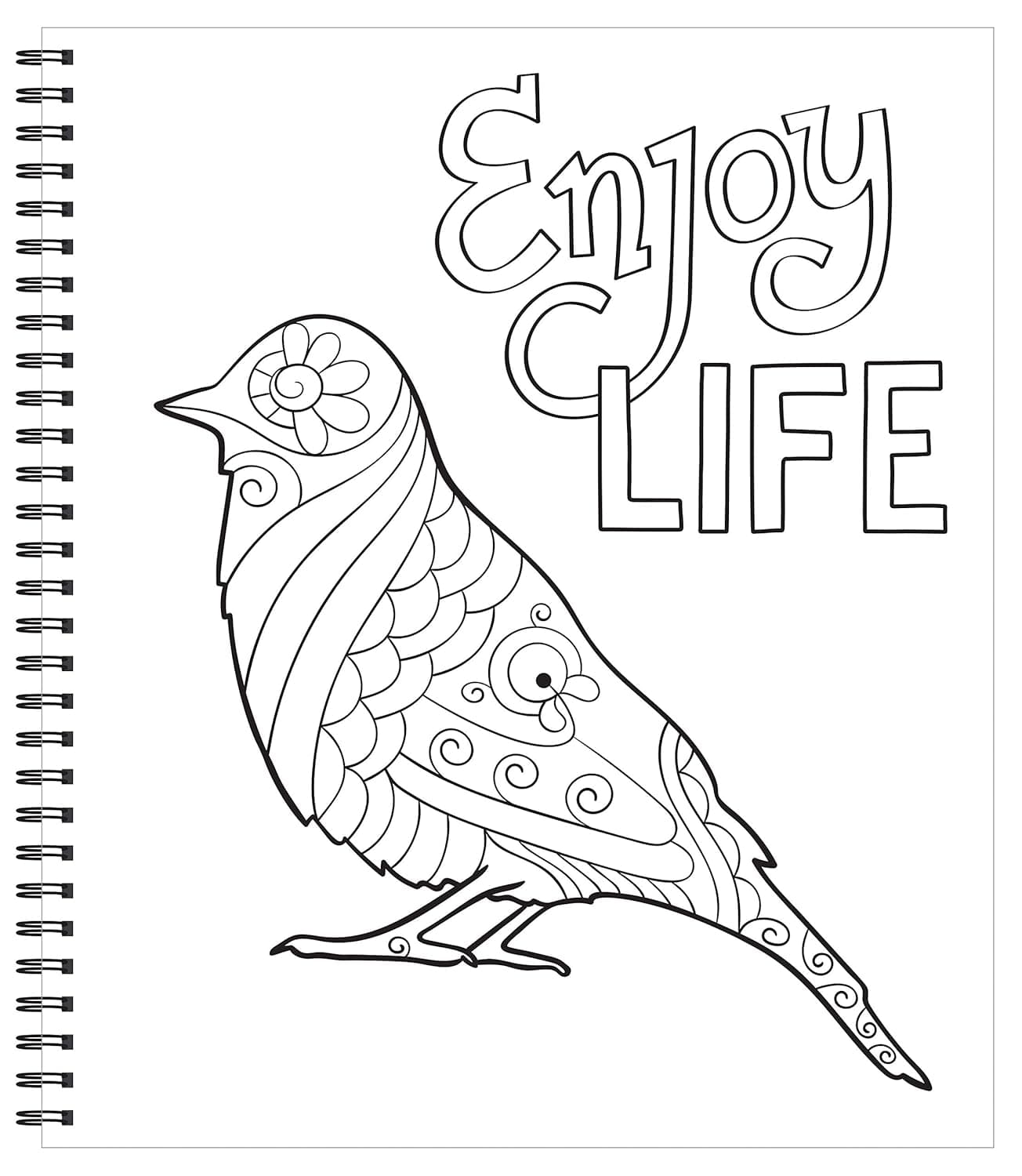 Large Print Easy Color & Frame - Calm (Stress Free Coloring Book) - Image 5