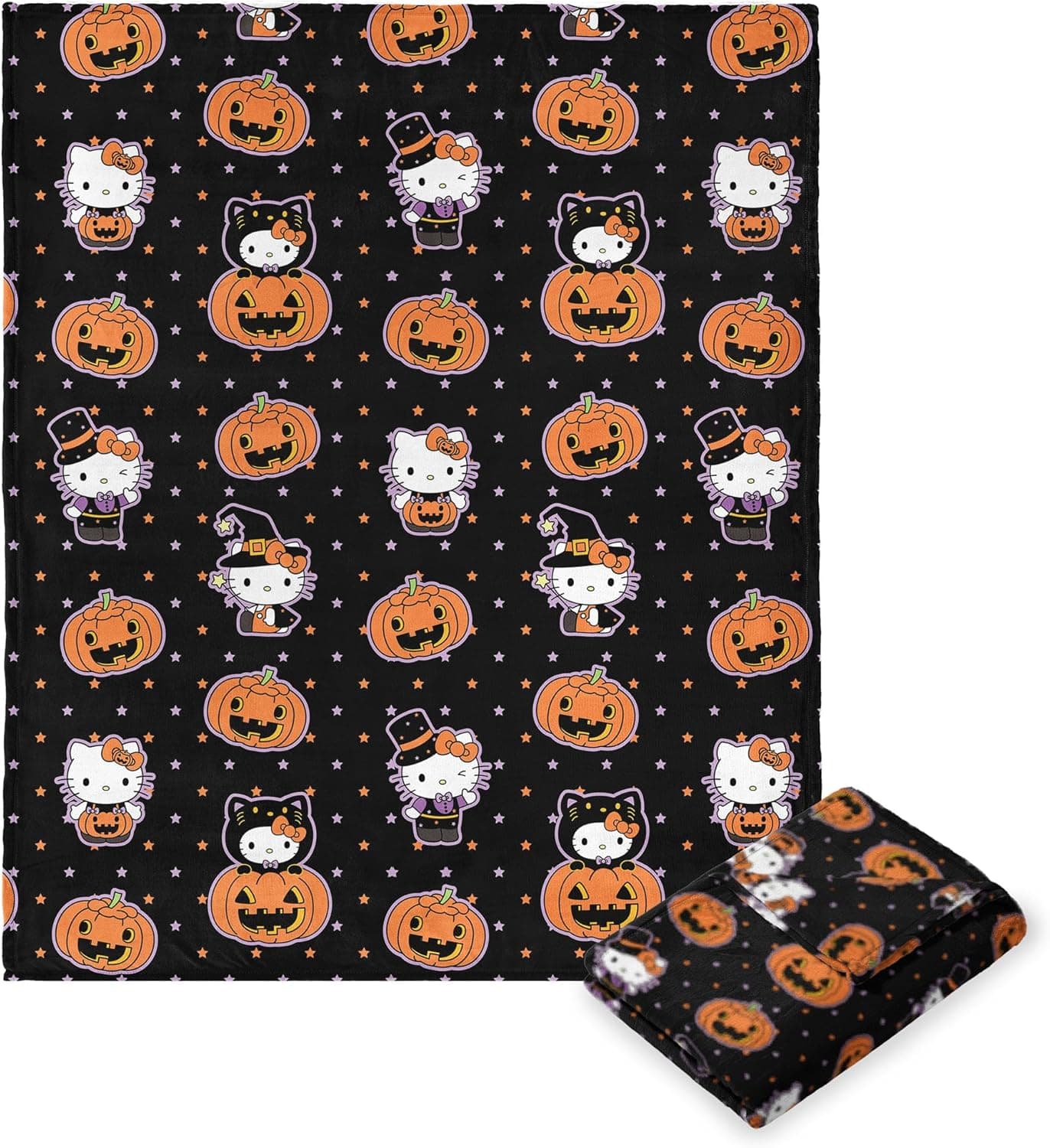 Northwest Hello Kitty Silk Touch Throw Blanket, 50" x 70", Cutie Costume 50" x 70" Cutie Costume - Image 2
