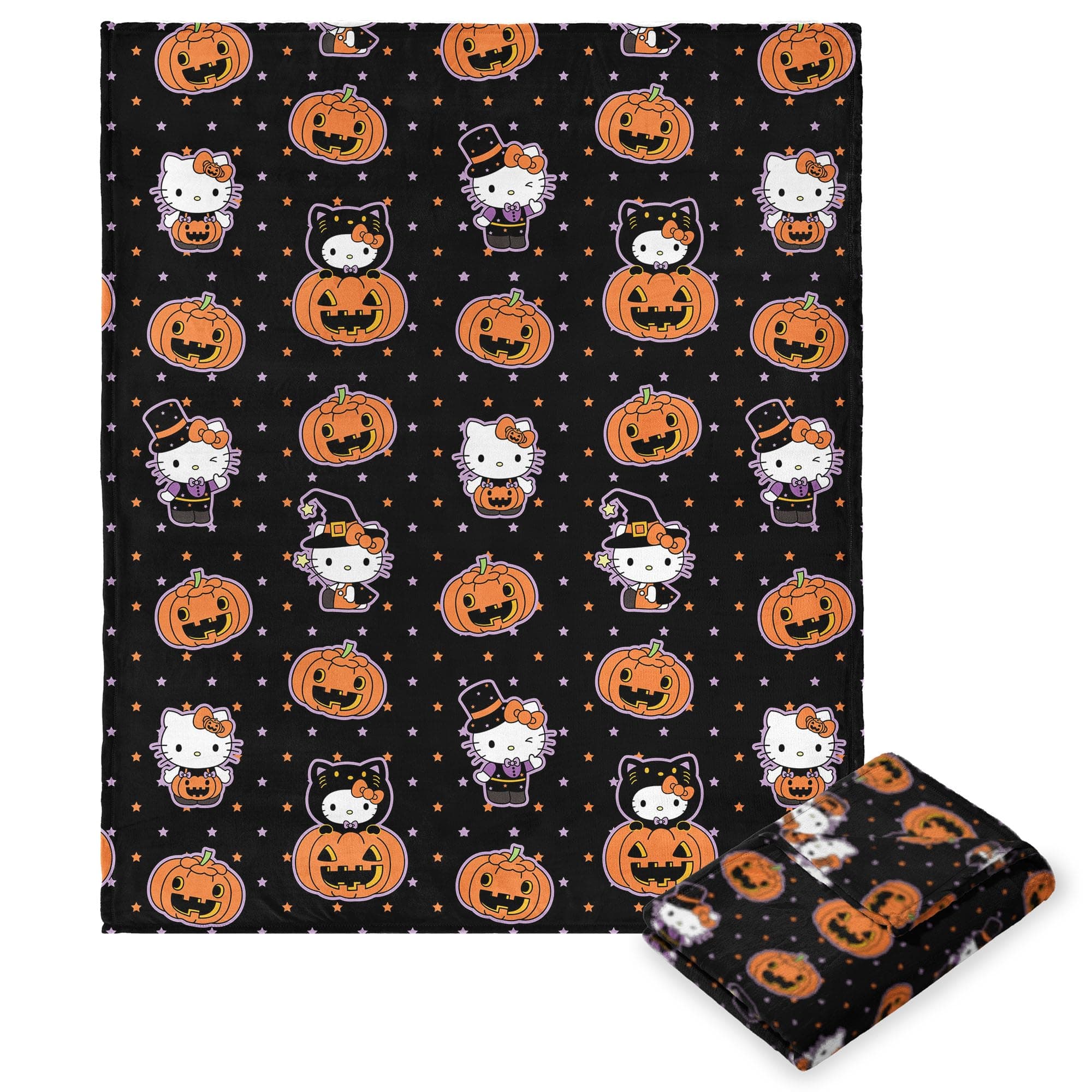 Northwest Hello Kitty Silk Touch Throw Blanket, 50" x 70", Cutie Costume 50" x 70" Cutie Costume