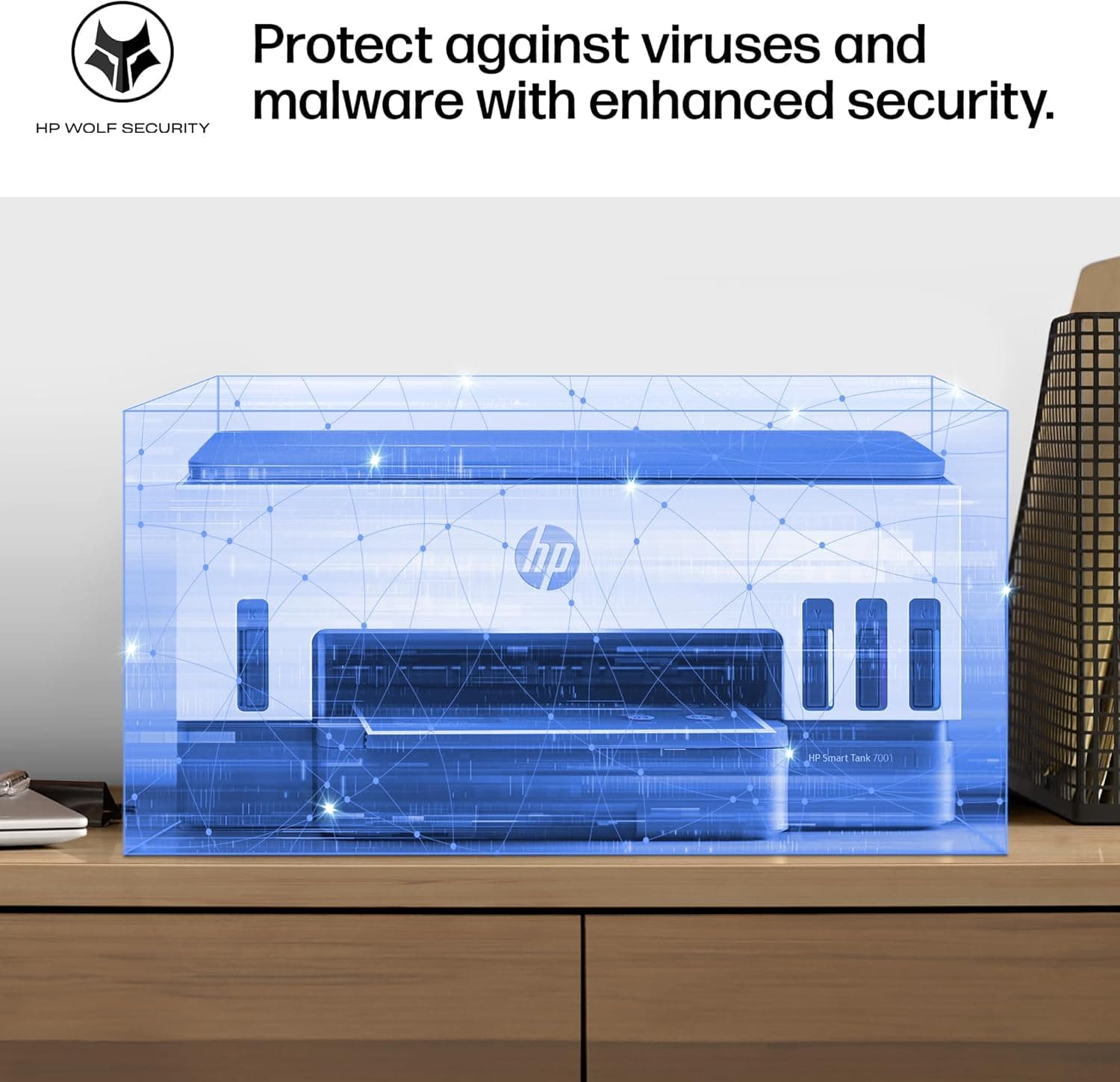 HP Smart Tank 7001 Wireless All-in-One Ink Tank Printer, Scanner, Copier with 2 Years of Ink Included, Best-for-Home Office, Cartridge-Free Refillable, AI-Enabled (28B49A) - Image 13