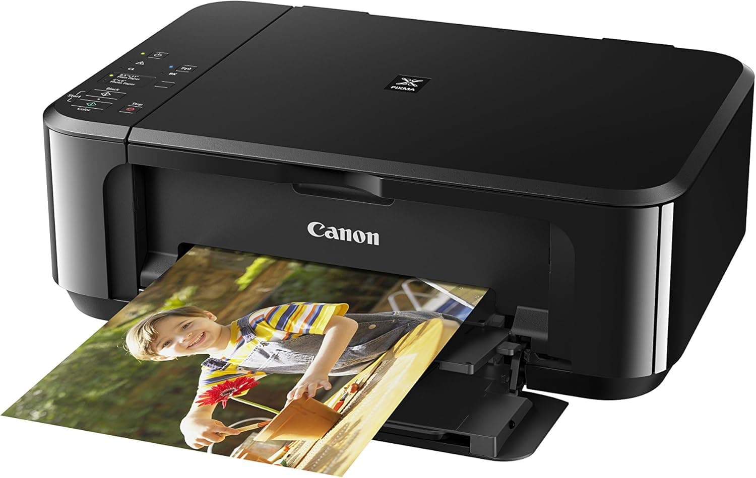 Canon Pixma MG3620 Wireless All-in-One Color Inkjet Printer with Mobile and Tablet Printing, Black - Image 3