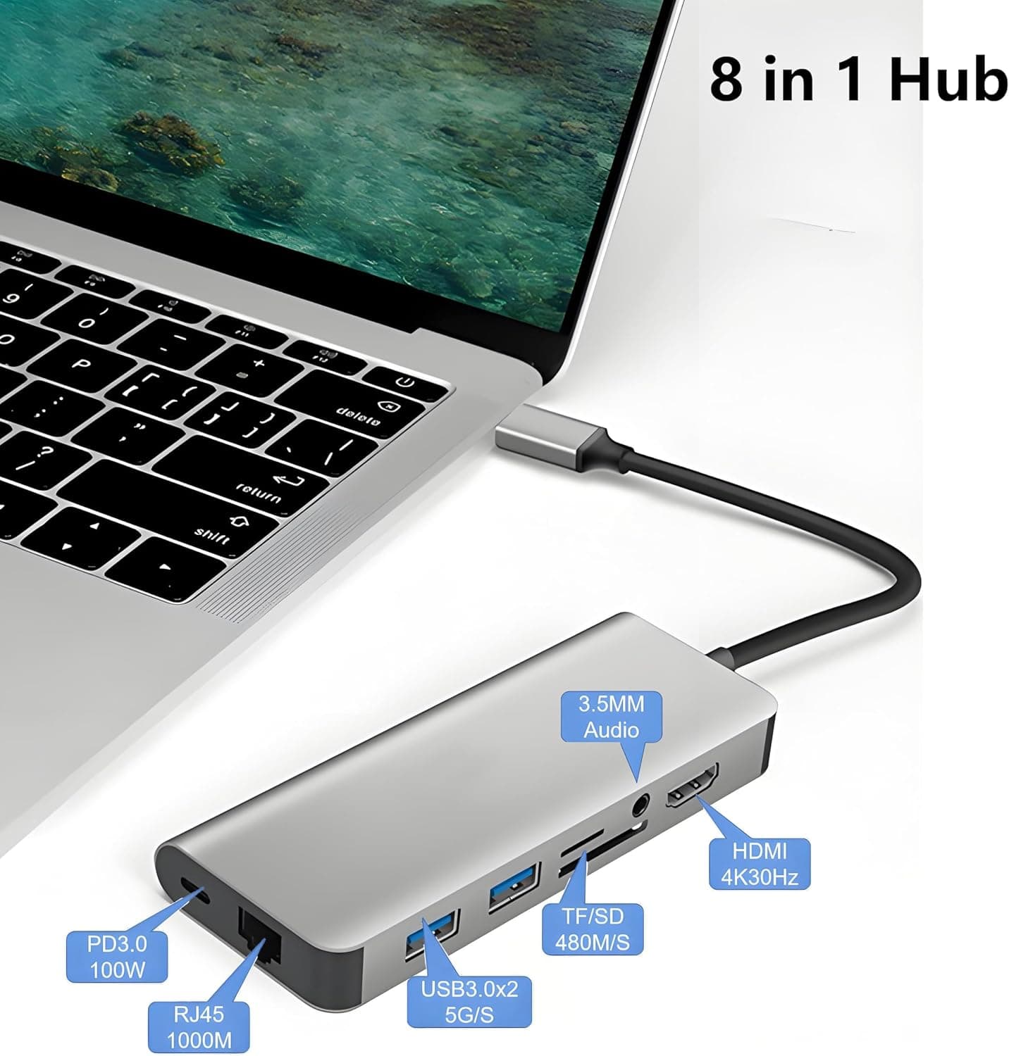 HP Laptop Computer for Home Student Study, 1-Year Office 365, 4GB RAM, 256GB Storage (128GB UFS + 128GB Micro SD Card), 14 Inch, Intel Processor (Beat i3-1115G4), WiFi 6, Bluetooth 5.4, Windows 11 S - Image 3