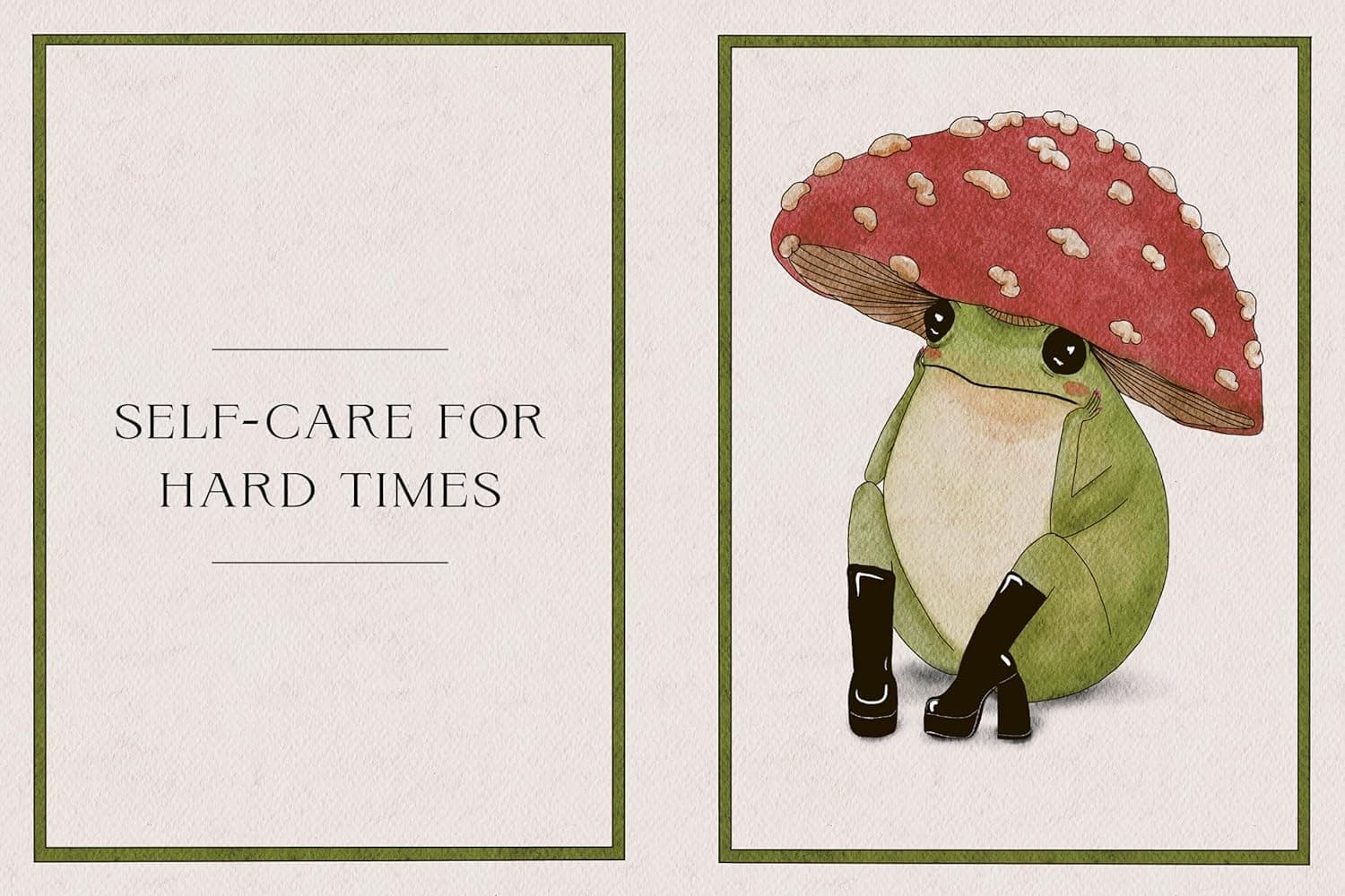 The Little Frog's Guide to Self-Care: Affirmations, Self-Love and Life Lessons According to the Internet's Beloved Mushroom Frog - Image 3