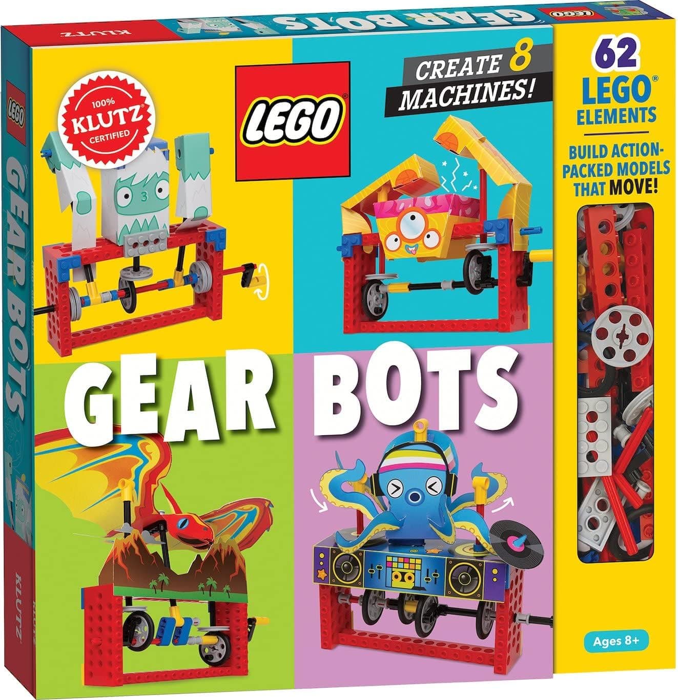 Klutz Lego Gear Bots Science/STEM Activity Kit for 8-12 years - Image 2