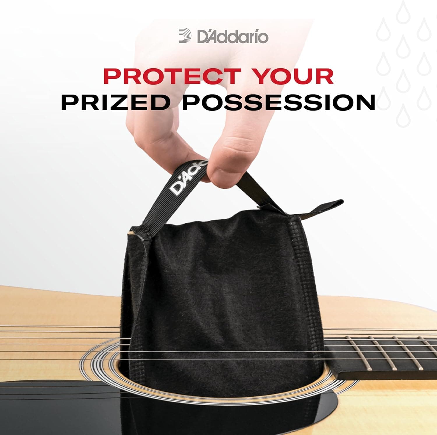 D'Addario Accessories Guitar Humidifier Packs - Two-Way Humidification System Conditioning Packets - For Maintaining Proper Guitar Humidification Level - 3 Maintain Replacement Packets Maintain 3-Pack - Image 5