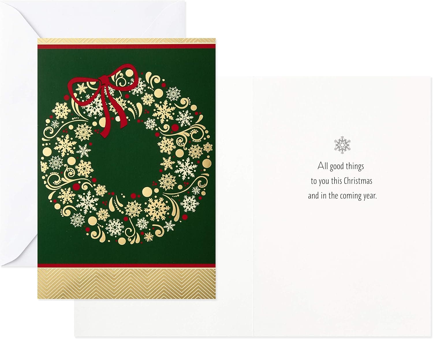 Image Arts Hallmark Christmas Boxed Cards Assortment, Elegant Icons (4 Designs, 24 Cards with Envelopes) Elegant Icons Holiday Assortment - Image 7