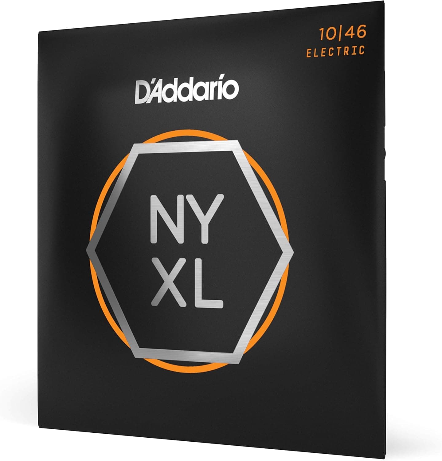 D'Addario Electric Guitar Strings, NYXL Nickel Plated, NYXL1046, Regular Light Gauge 10-46, 6-String Set, Pack of 1 1-Pack Regular Light, 10-46 Guitar Strings - Image 2