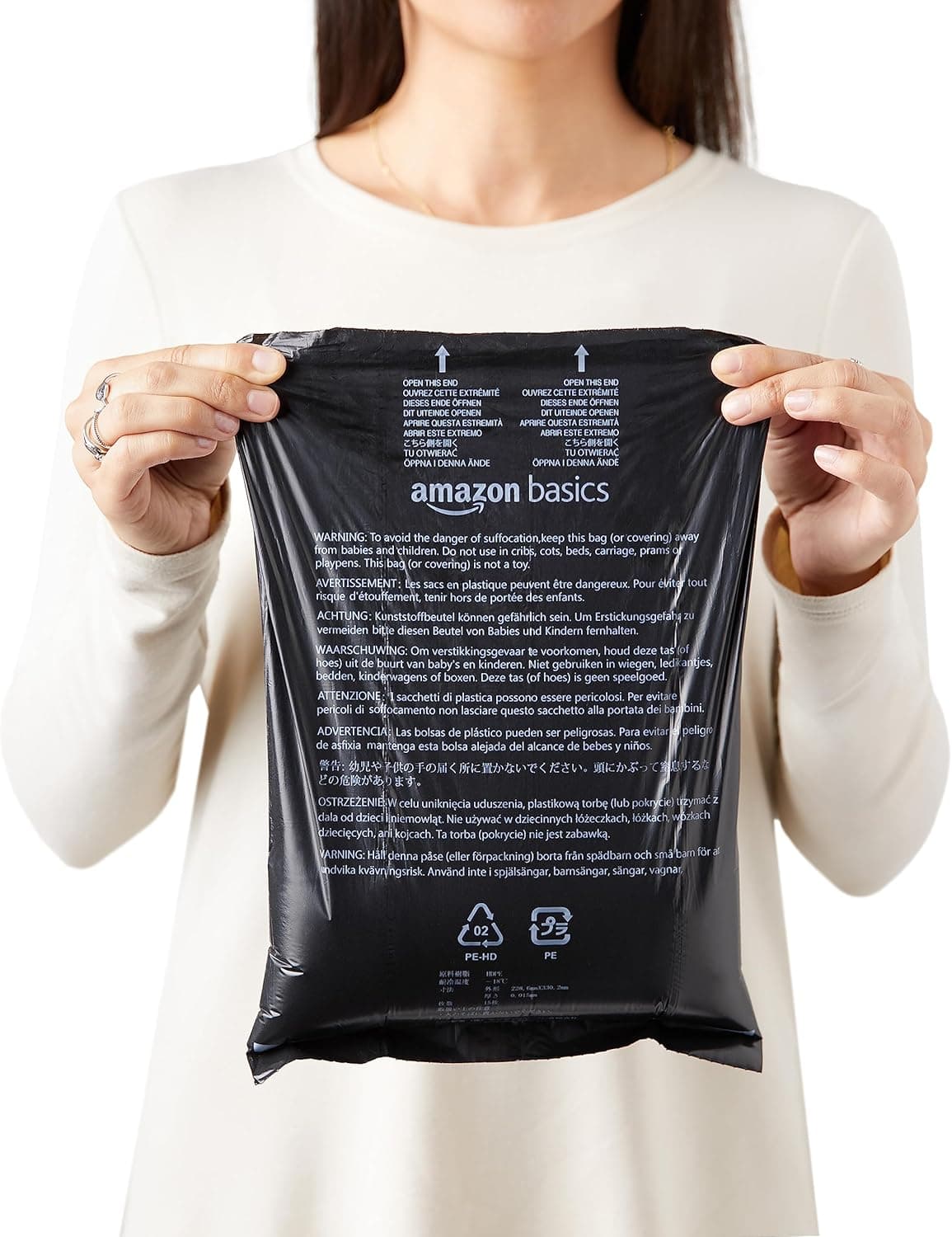 Amazon Basics Dog Poop Bags with Dispenser, 300 Count, Enhanced for Guaranteed Leakproof, Unscented, Includes Leash Clip - Image 4