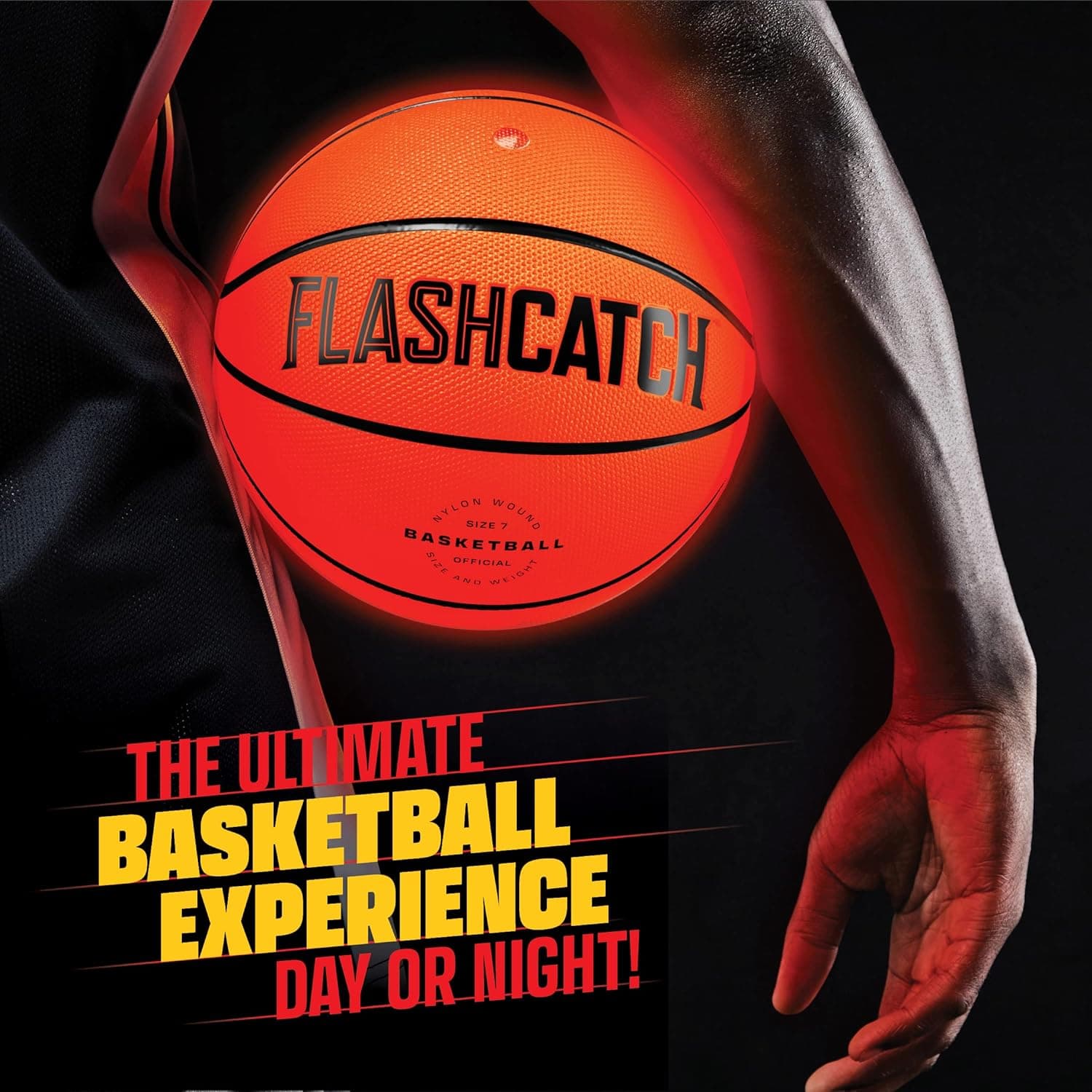 Light Up Basketball - Glow in The Dark - Sports Gear Accessories Gifts for Boys 8-15+ Year Old - Kids Teens Gift Birthday Ideas - Teen Boy Toys Ages 8 9 10 11 12 13 14 15 Outdoor Teenager - Image 8