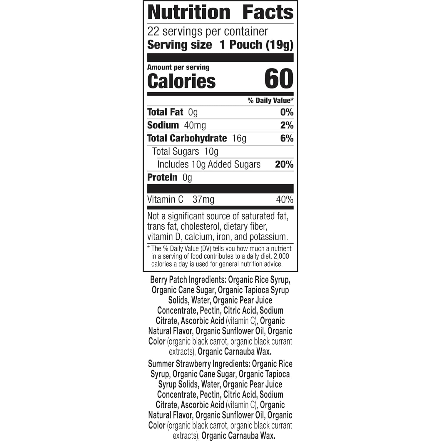 Annie's Organic Bunny Fruit Snacks, Variety Pack, Gluten Free, Halloween Snacks, 22 Ct, 15.4 oz Variety Pack 22 Count (Pack of 1) - Image 3