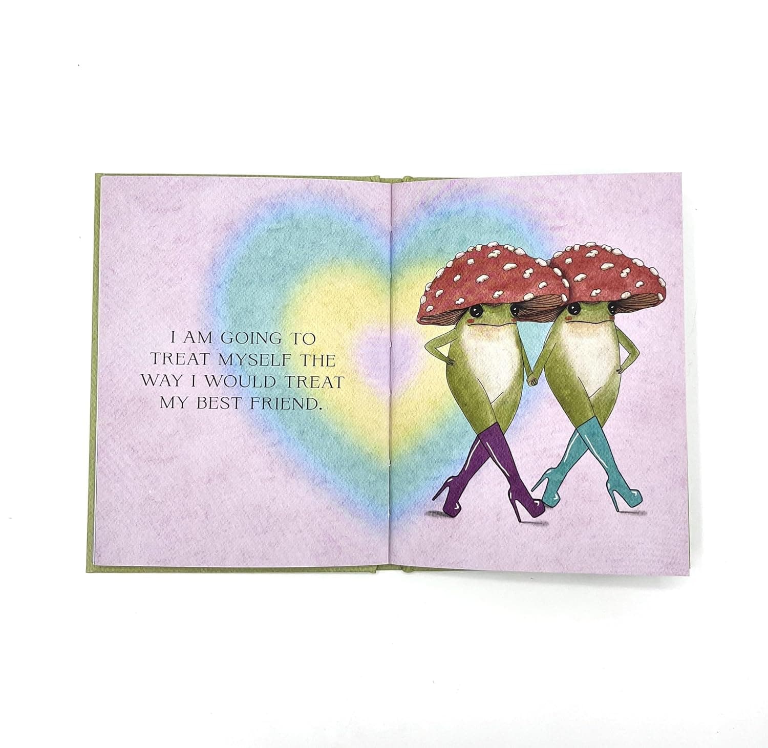 The Little Frog's Guide to Self-Care: Affirmations, Self-Love and Life Lessons According to the Internet's Beloved Mushroom Frog - Image 8