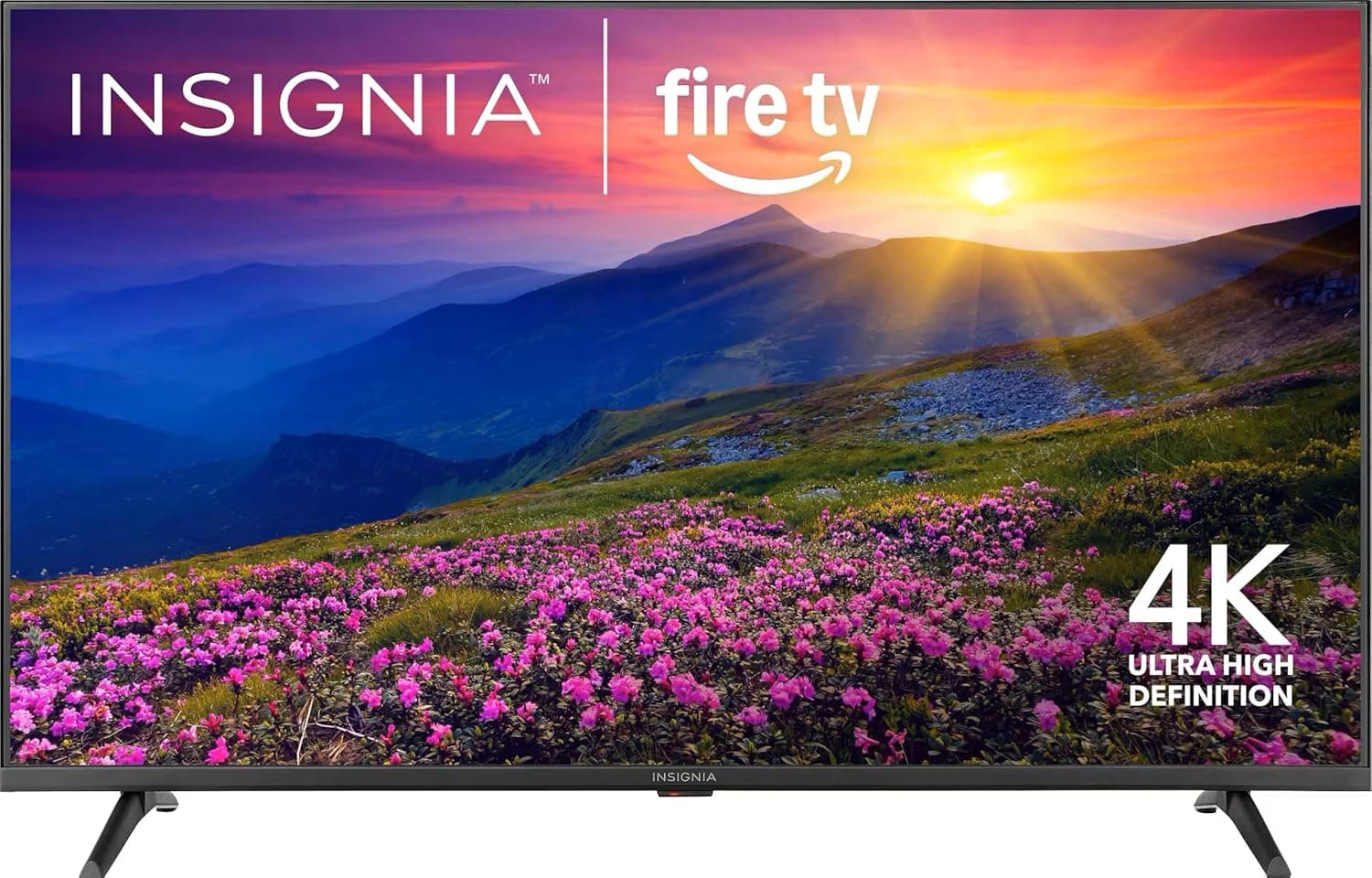 INSIGNIA 50" Class F50 Series LED 4K UHD Smart Fire TV, Voice Remote with Alexa, Stream Live TV Without Cable 50-inch - Image 2