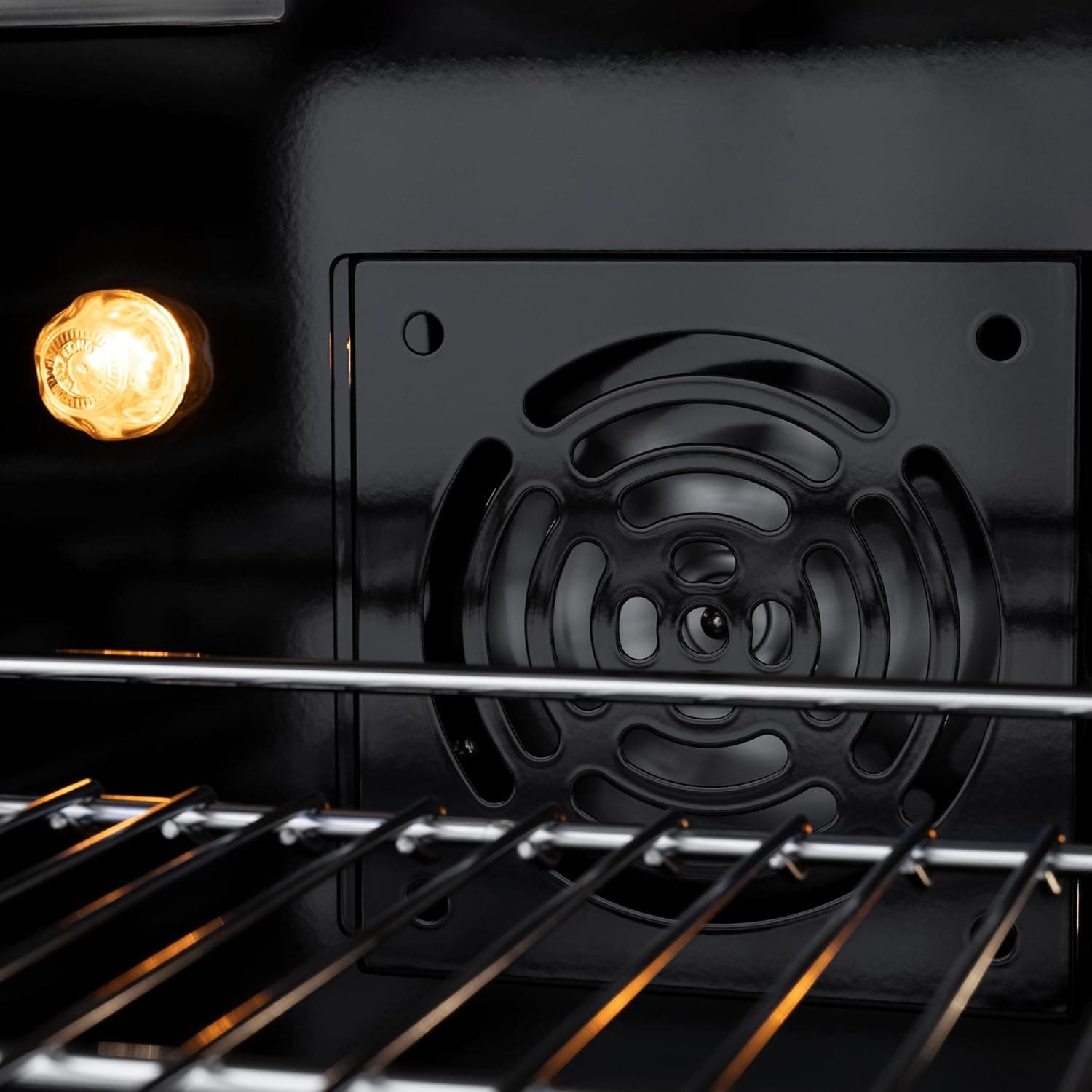 ZLINE Autograph Edition 48 in. 6.7 cu. ft. Paramount Double Oven Dual Fuel Range with 8 Burner Gas Cooktop in Stainless Steel with White Matte Door and Champagne Bronze Accents (SDRZ-WM-48-CB) - Image 6