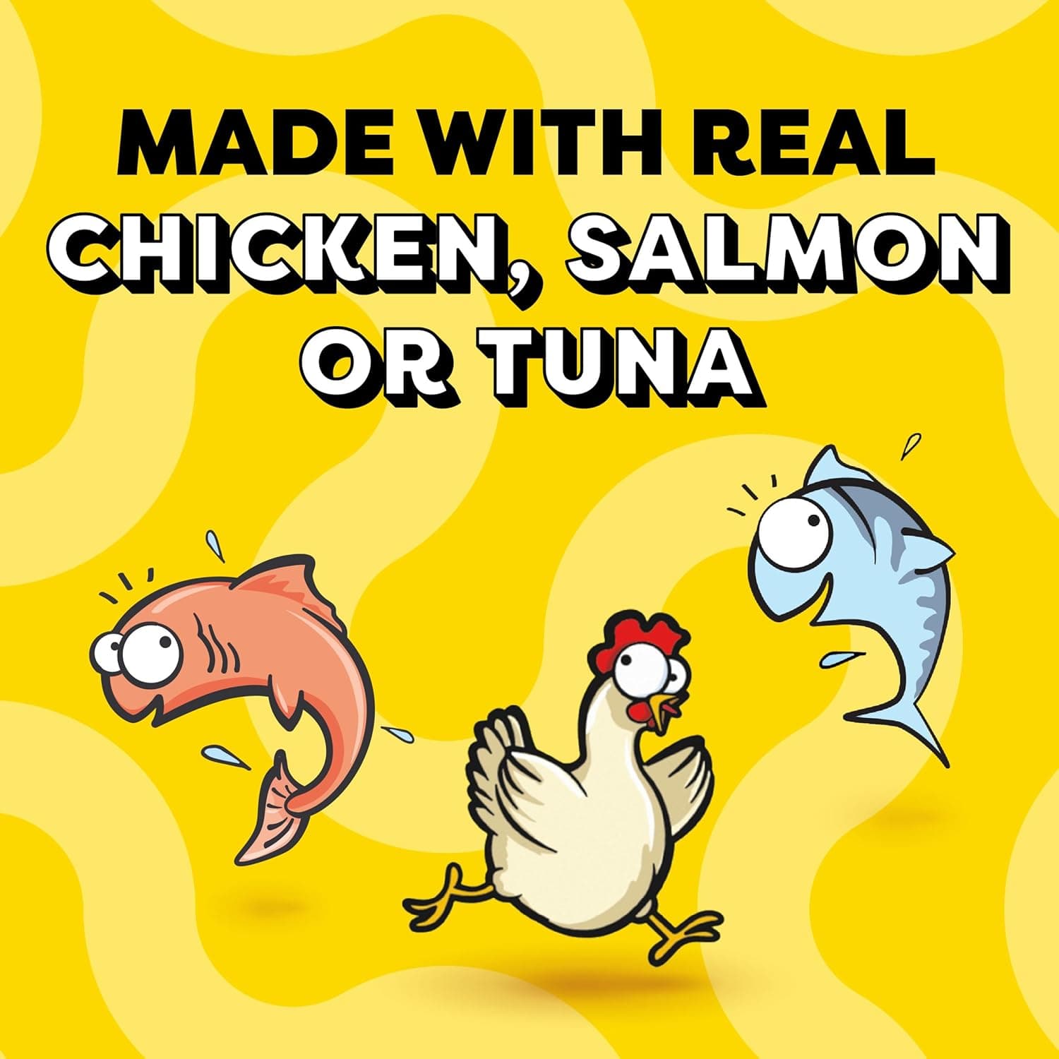 Temptations Creamy Puree Variety Pack of Squeezable Cat Treats, 0.42 oz. Tubes, 24 Count Chicken, Salmon, & Tuna Variety Pack 24 Count (Pack of 1) - Image 5