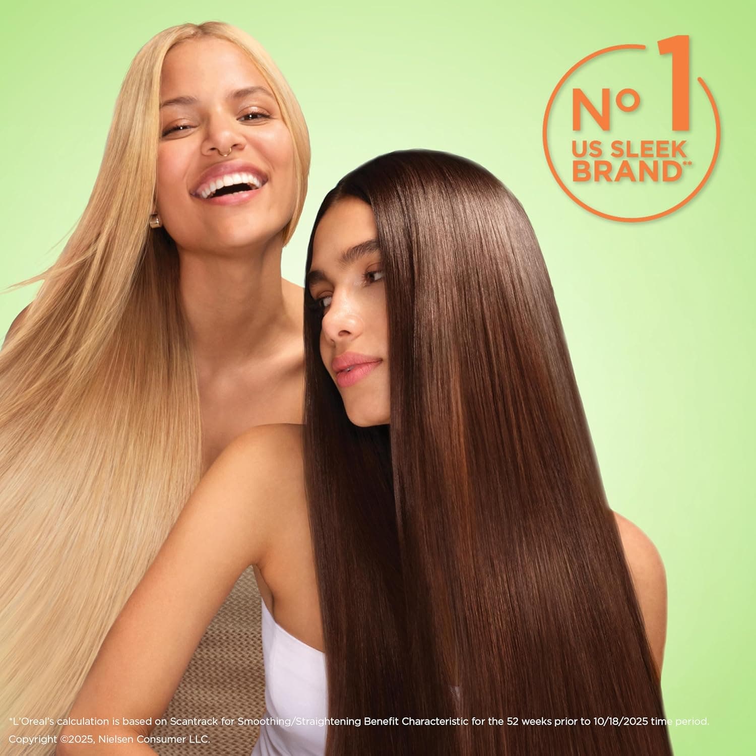 Garnier Fructis Sleek & Shine Anti-Frizz Serum for Frizzy, Dry Hair, Argan Oil, 5.1 Fl Oz, 1 Count (Packaging May Vary) Natural 5.1 Fl Oz (Pack of 1) - Image 6