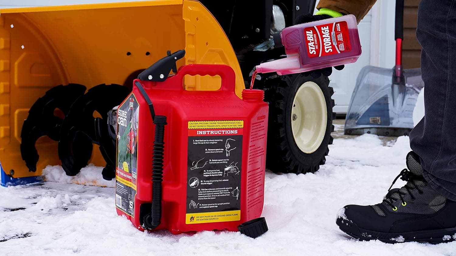 STA-BIL Storage Fuel Stabilizer | Keeps Fuel Fresh for 24 Months, Prevents Corrosion, Gasoline Treatment Fuel Additive that Protects Fuel System, Gas Stabilizer for Fuel Storage, 32 oz. 32 Fl. oz., red Single - Image 13