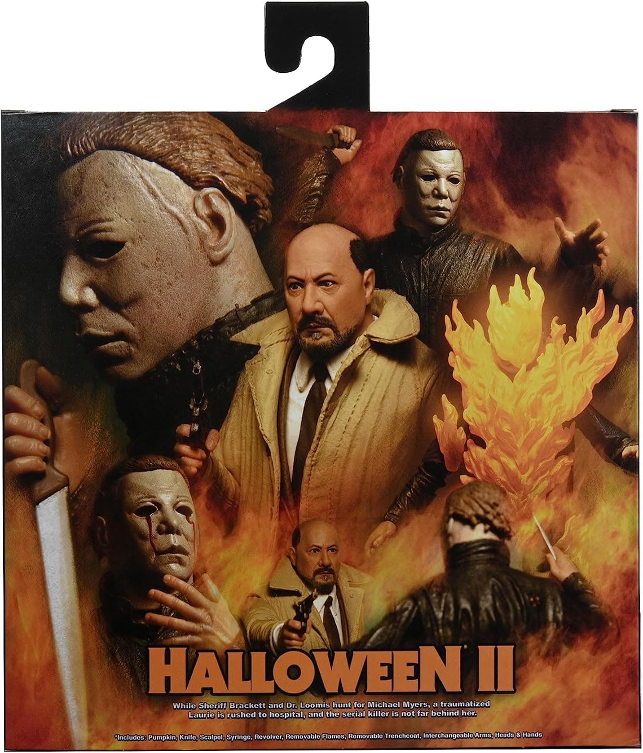 NECA - Halloween 2: Michael Myers & Dr Loomis Action Figure 2-Pack - Image 5