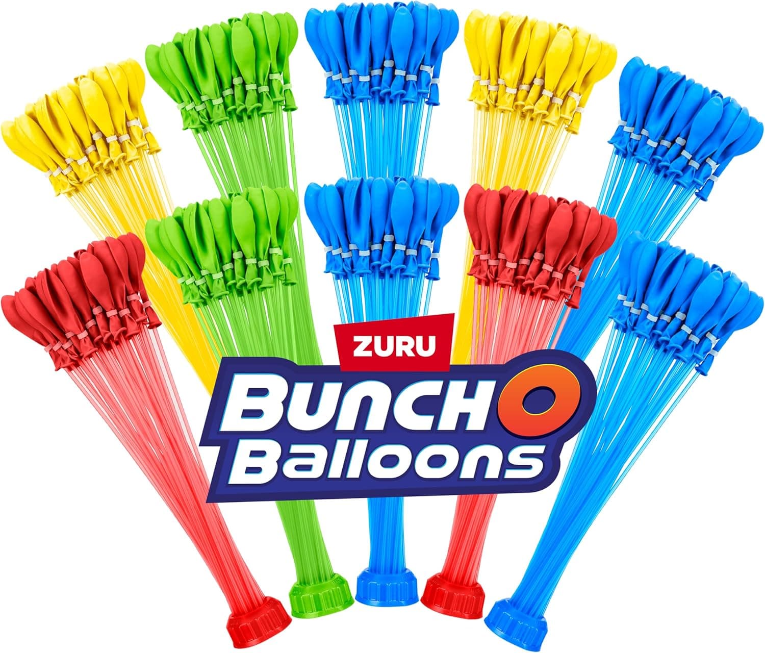 Original Bunch O Balloons Multi-Colored 330+ Rapid-Filling Self-Sealing Water Balloons (Amazon Exclusive 10 Pack) by ZURU Water Balloon for the Whole Family, Kids, Teens, Adults - Image 2
