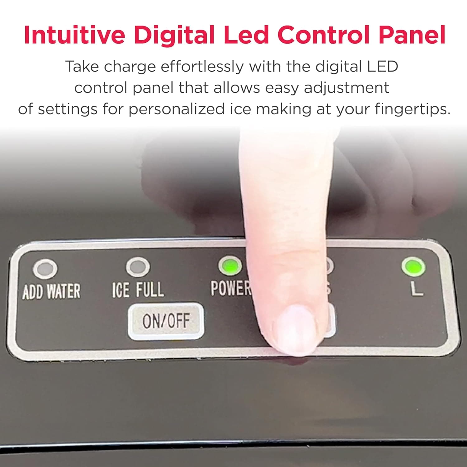 Frigidaire 26 Lbs per Day Portable Compact Maker, Ice Making Machine, Stainless, Medium - Image 8