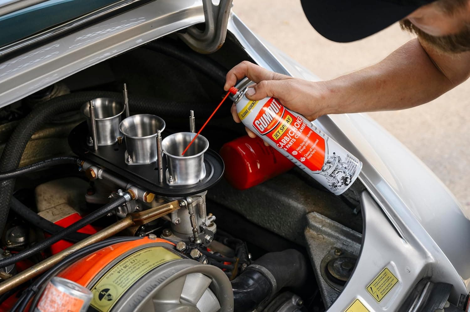 Gumout 800002231 Limpiador de Carburador Spray Carb/Choke, Limpiador de Válvula de Entrada de Carburador, Limpia Chicle, Barniz y Suciedad Por Dentro y Por Fuera - Image 5