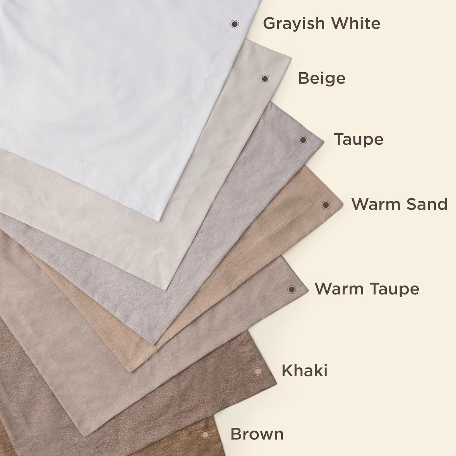 Bedsure Queen Comforter Set - Beige Soft Bedding for All Seasons, Cationic Dyed Bed Set, 3 Pieces, 1 Queen Size Comforter (90"x90") and 2 Pillow Shams (20"x26"+2") Queen 05 - Beige - Image 8