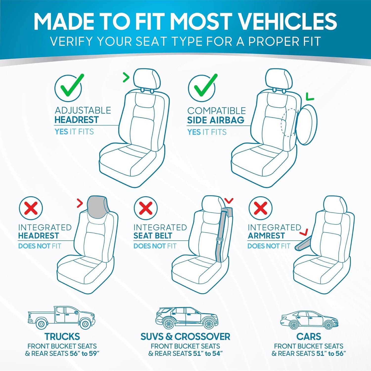 BDK PolyPro Car Seat Covers Full Set in Charcoal on Black – Front and Rear Split Bench for Cars, Easy to Install Cover Set, Accessories Auto Trucks Van SUV Charcoal Gray - Image 2