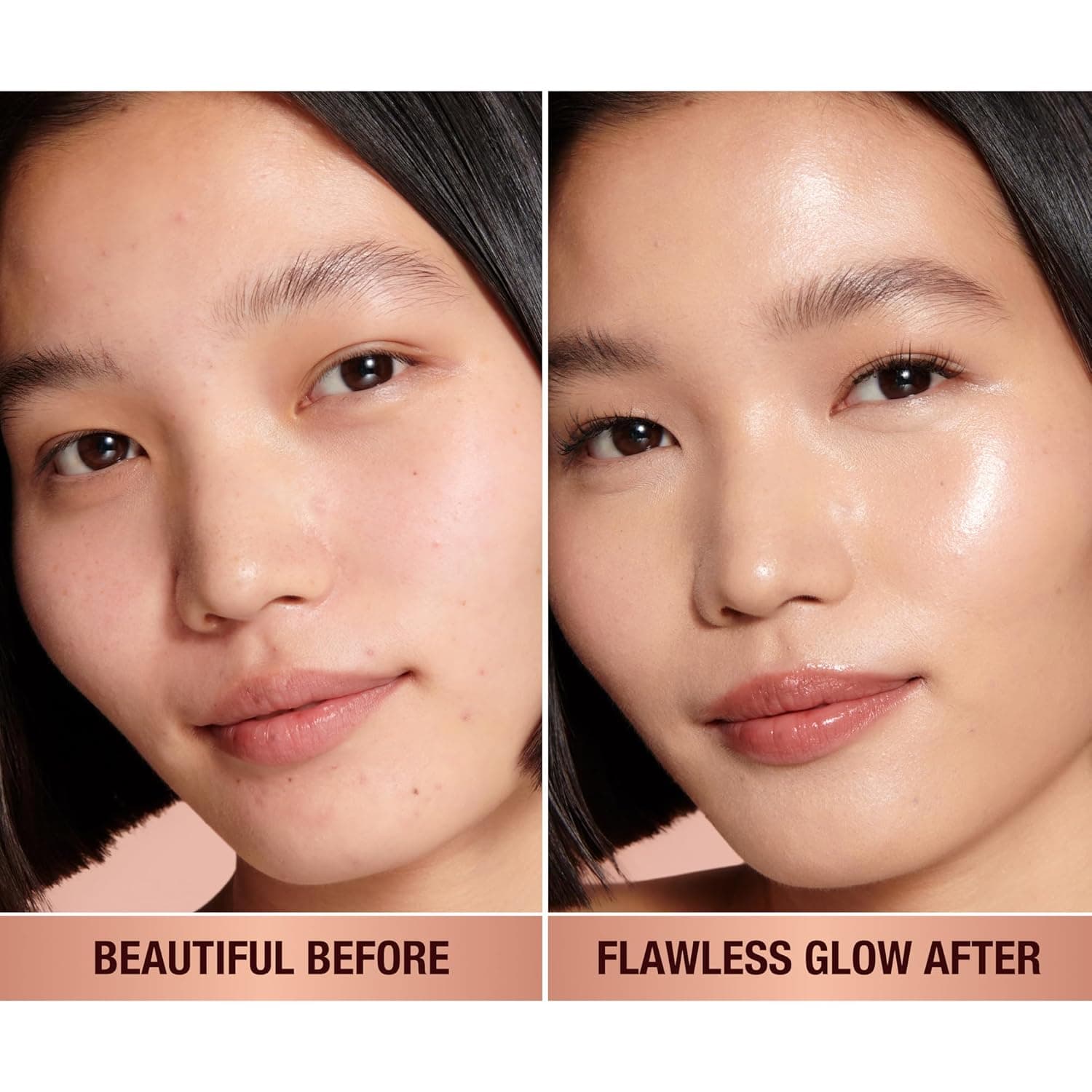 Charlotte Tilbury Hollywood FlawlessFilter - Multi‑Use Makeup Primer, Complexion Booster & Illuminating Liquid Highlighter with Sheer Coverage - Smooths & Blurs Skin 2.5 Fair - Golden beige shade for light skin tones - Image 3