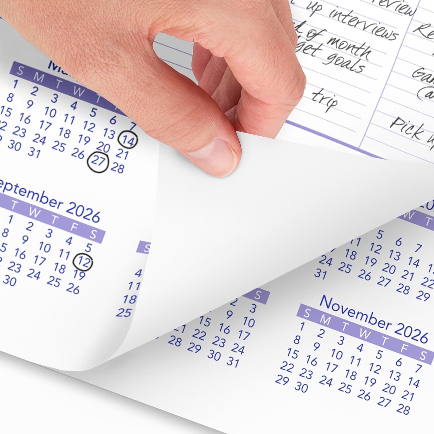 AT-A-GLANCE 2026 Wall Calendar, 20" x 30", Extra Large (PM42826) 2026 New Edition 20"W x 30"H - Image 2