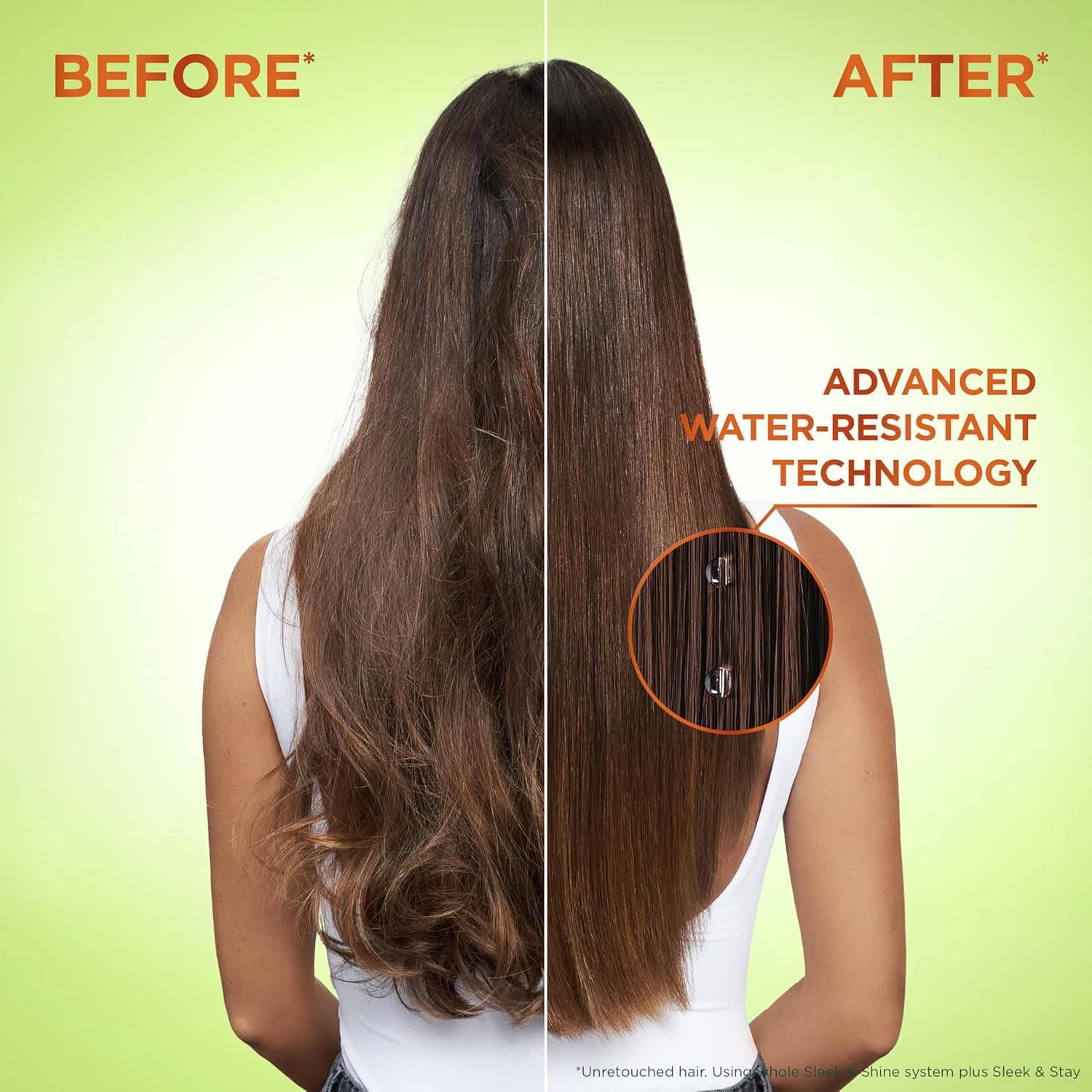 Garnier Fructis Sleek & Shine Anti-Frizz Serum for Frizzy, Dry Hair, Argan Oil, 5.1 Fl Oz, 1 Count (Packaging May Vary) Natural 5.1 Fl Oz (Pack of 1) - Image 8