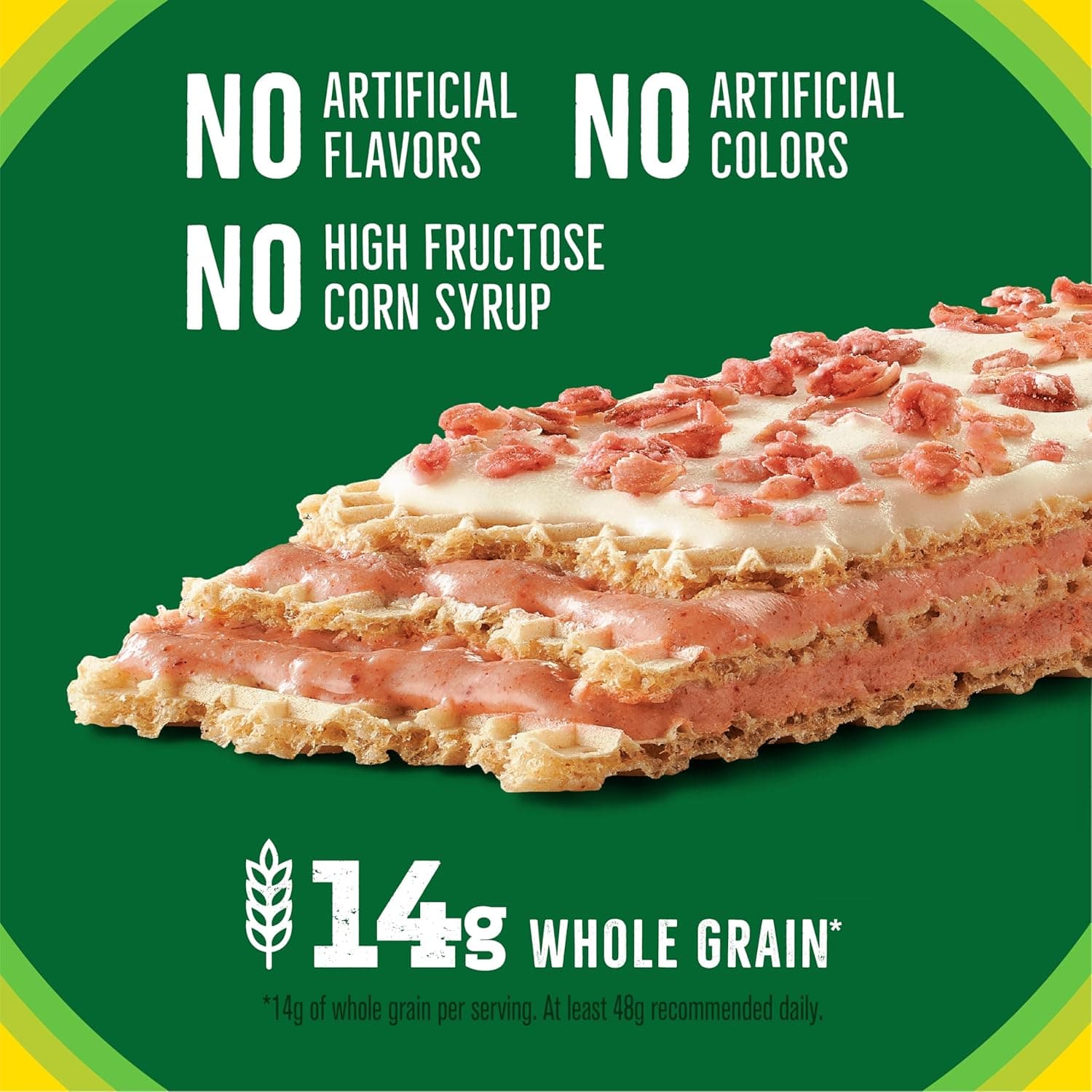Nature Valley Crispy Creamy Wafer Bars, Strawberry, Whole Grain, 5 Bars, 6.5 oz Strawberry 5 Count (Pack of 1) - Image 6