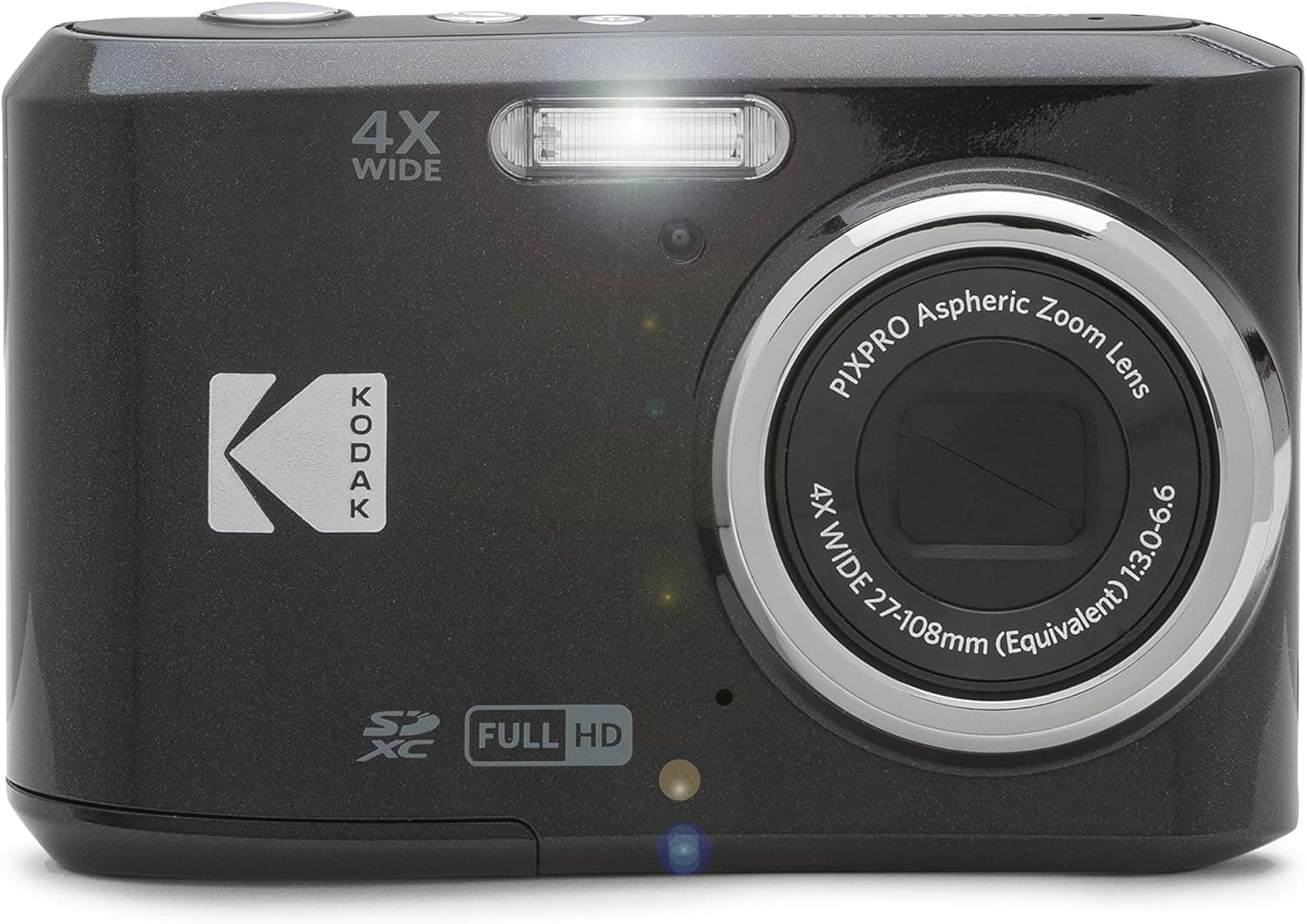 Kodak PIXPRO Friendly Zoom FZ45-BK 16MP Digital Camera with 4X Optical Zoom 27mm Wide Angle and 2.7" LCD Screen (Black) - Image 3