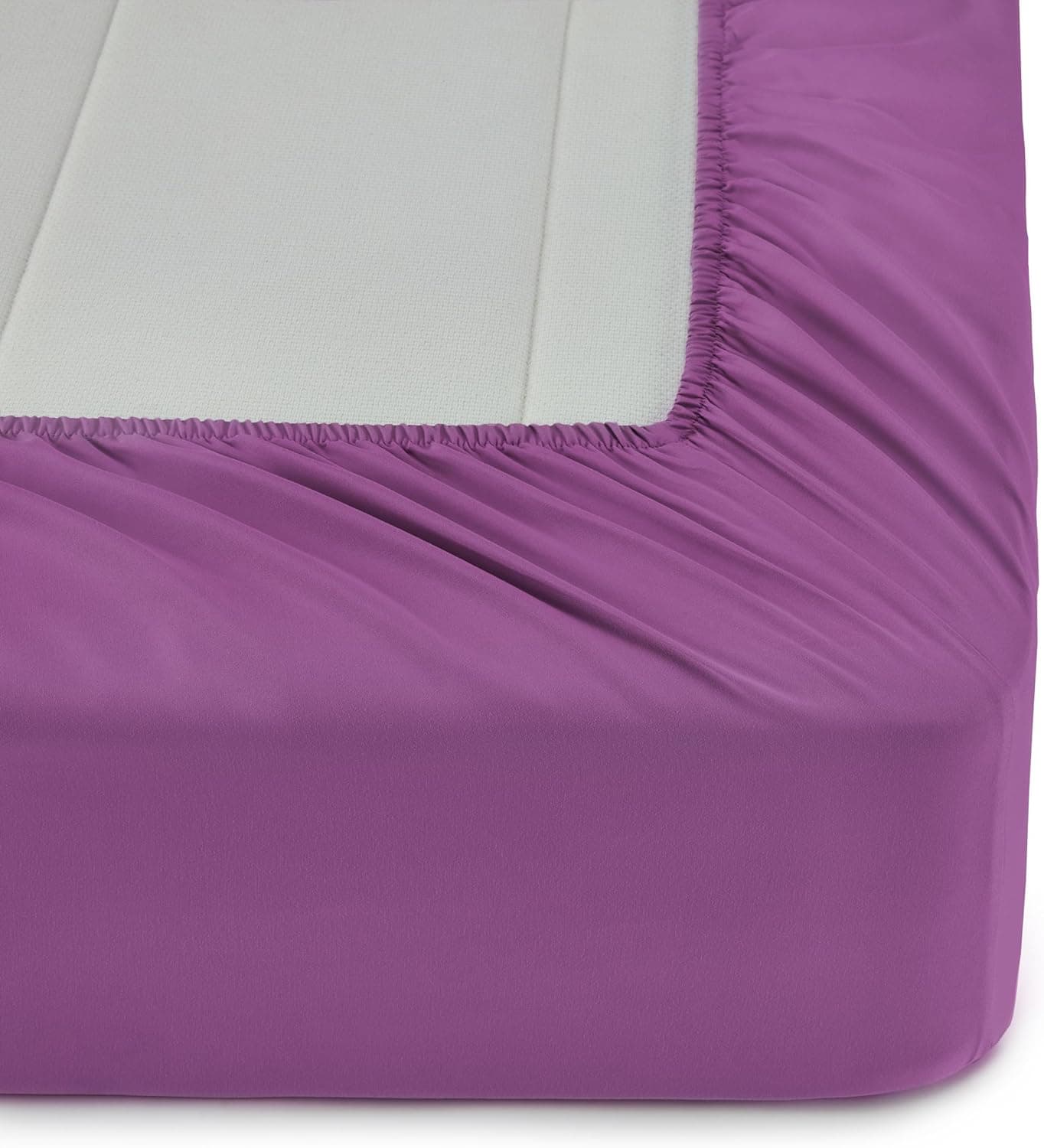 Amazon Basics 5 Piece Soft Microfiber Kid's Bed-in-a-Bag Bedding Set, Twin, Bluish Flowers, Floral Bluish Flower Twin - Image 8