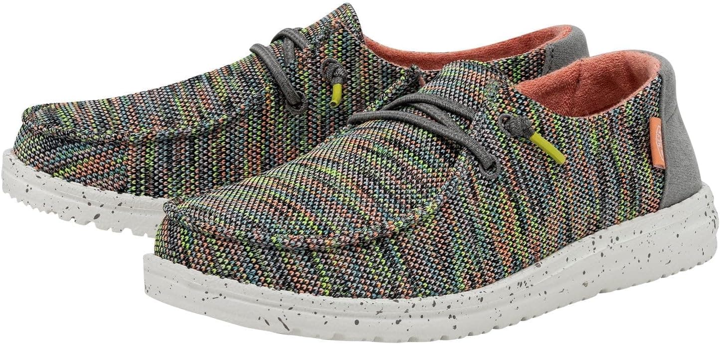 Hey Dude Wendy Sox| Women's Shoes | Women Slip-on Loafers | Comfortable & Light-Weight 7 Peacock Pink - Image 5