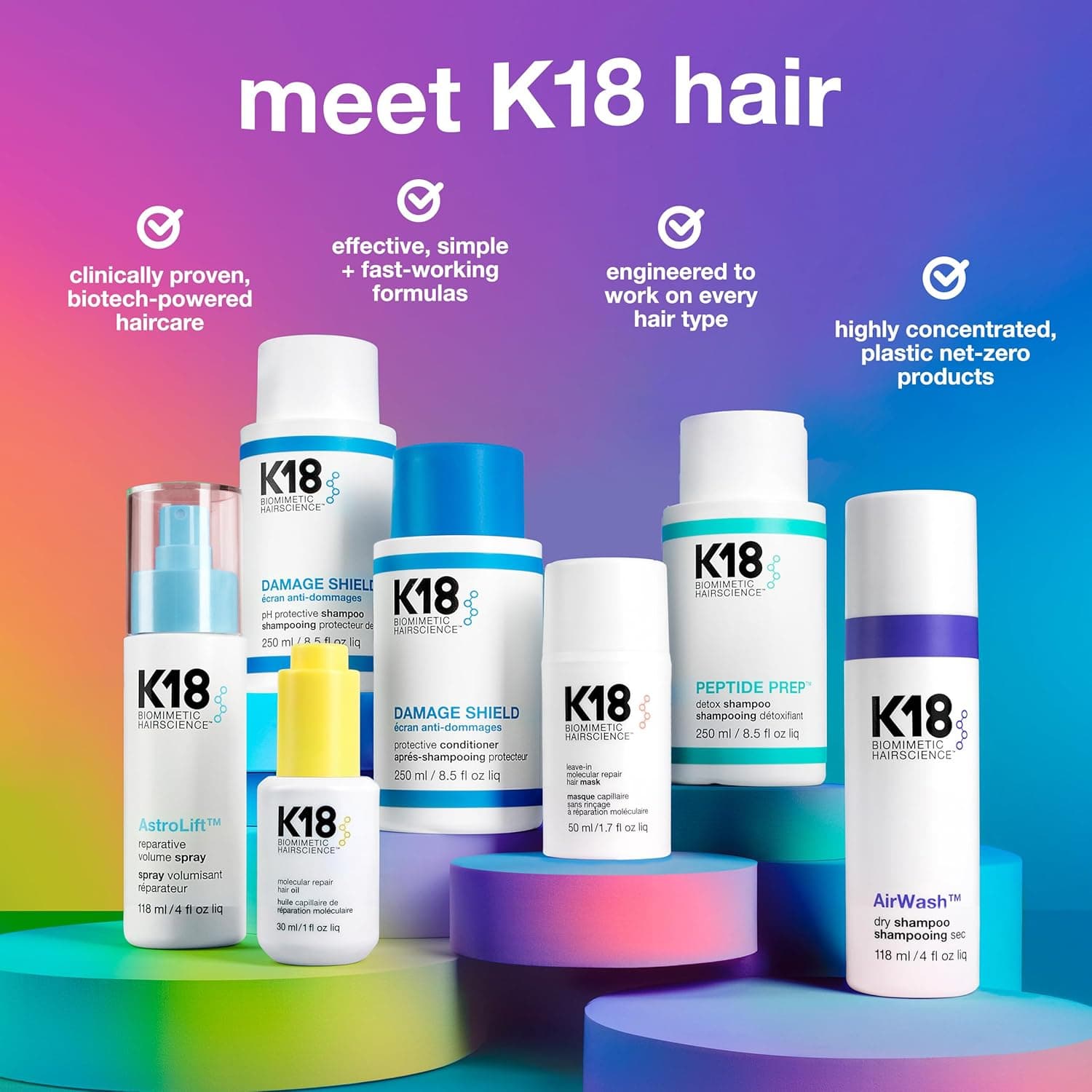 K18 Leave-In Molecular Hair Mask, Repairs Dry or Damaged Hair, Reverse Hair Damage from Bleach, Color, Chemical Services & Heat 0.51 Fl Oz (Pack of 1) - Image 10