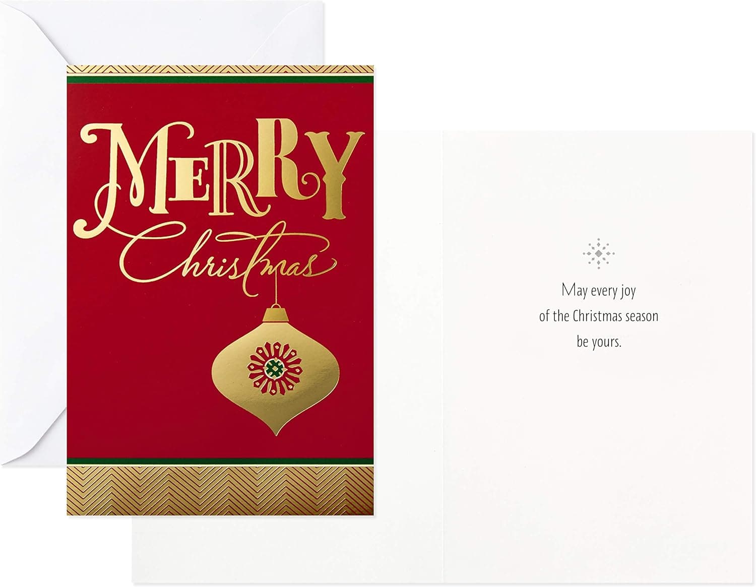 Image Arts Hallmark Christmas Boxed Cards Assortment, Elegant Icons (4 Designs, 24 Cards with Envelopes) Elegant Icons Holiday Assortment - Image 4