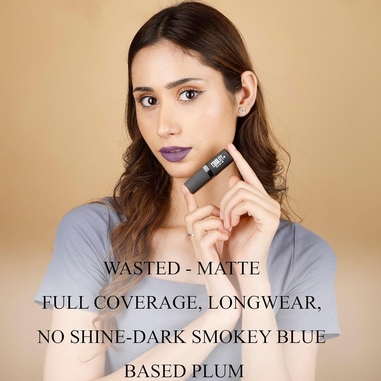 EQUALITY Xtreme Matte Lipstick | Liquid Lipstick Full Coverage, Long‑Lasting Matte & Bold Pigmented Lipstick, Creamy Texture with VitaminE & Antioxidants, Halal Certified | 4g/0.14oz - Wasted - Image 5