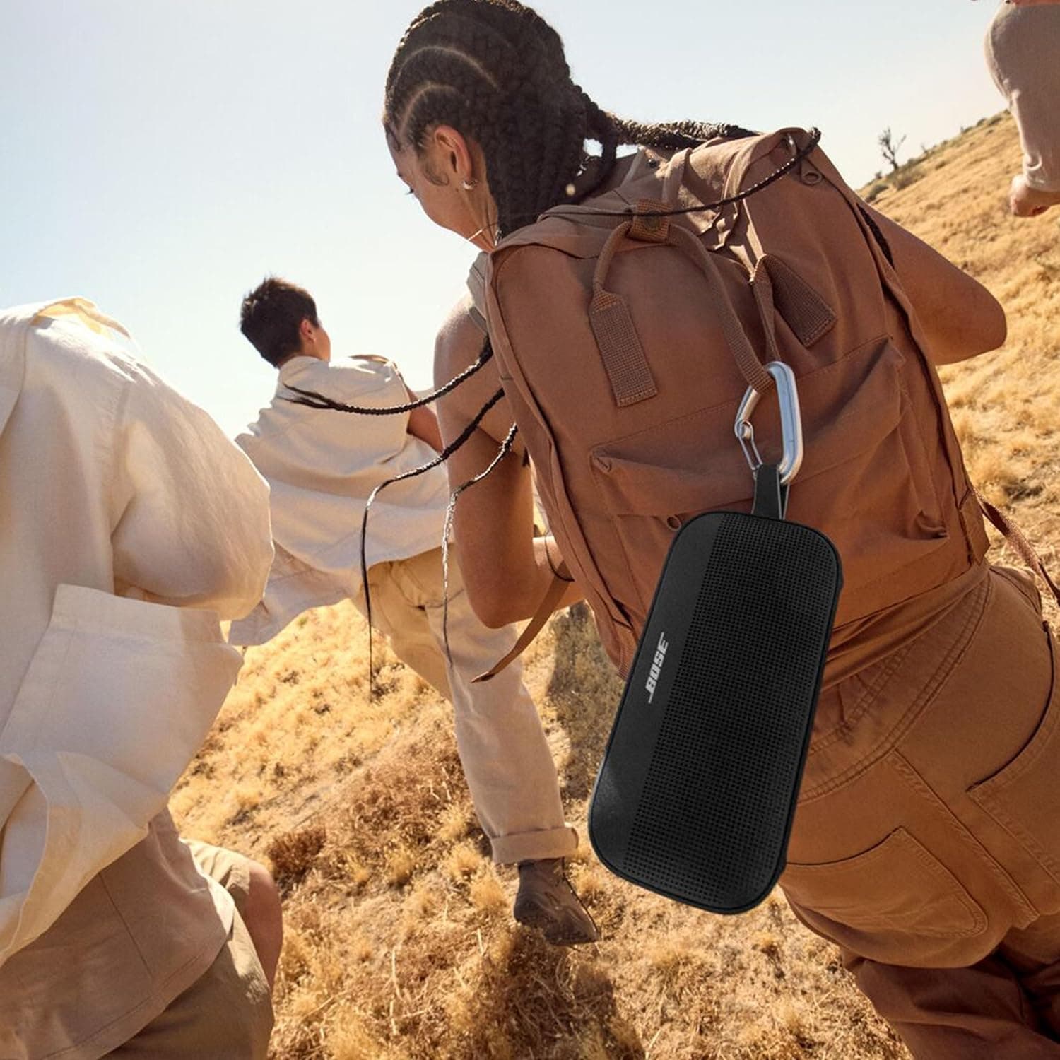 Bose SoundLink Flex Bluetooth Speaker (2nd Gen) - Portable Outdoor Speaker with Hi-Fi Audio, Waterproof and Dustproof, USB-C, Up to 12 Hours Battery Life, Black - Image 3