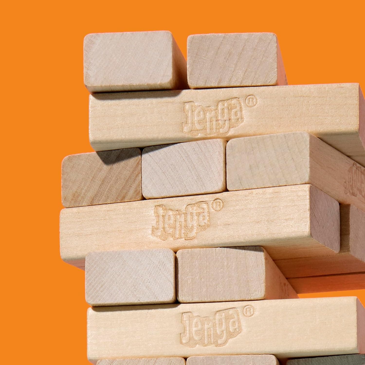 Amazon.com: Official Hasbro Games Jenga Game | Digital Die for 6 More Ways to Play | Original Wood Block Game | Stacking Tower | Ages 6+ | 1+ Players | Party Games - Image 3