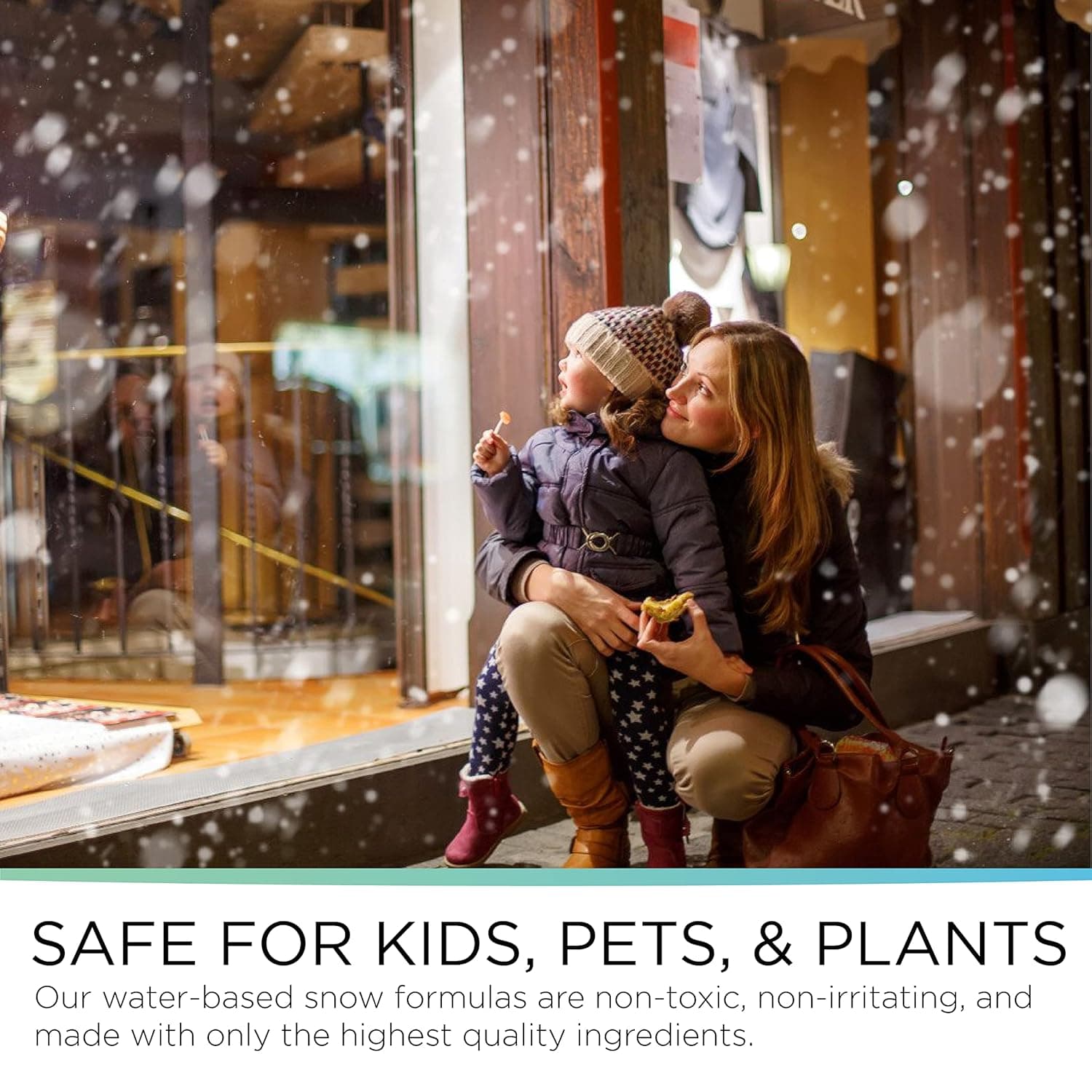 Fluide à neige Froggy's Flakes, formule durable avec plus de 75 pieds de flottaison/chute, 1 gallon - Image 6