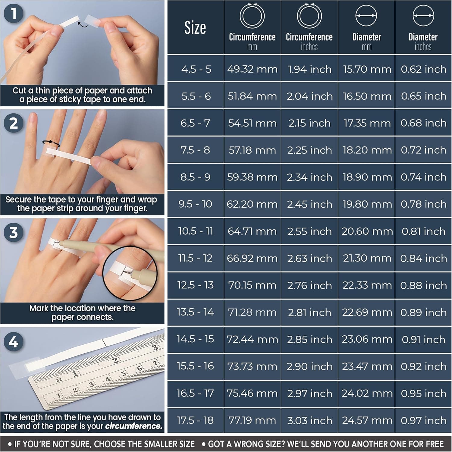 ThunderFit Silicone Men’s Wedding Rings, 10mm Wide 2.5mm Thick Rubber Wedding Bands-Variety Multipack 1-7 9.5 - 10 (19.80mm) Pack A: Black - Image 5