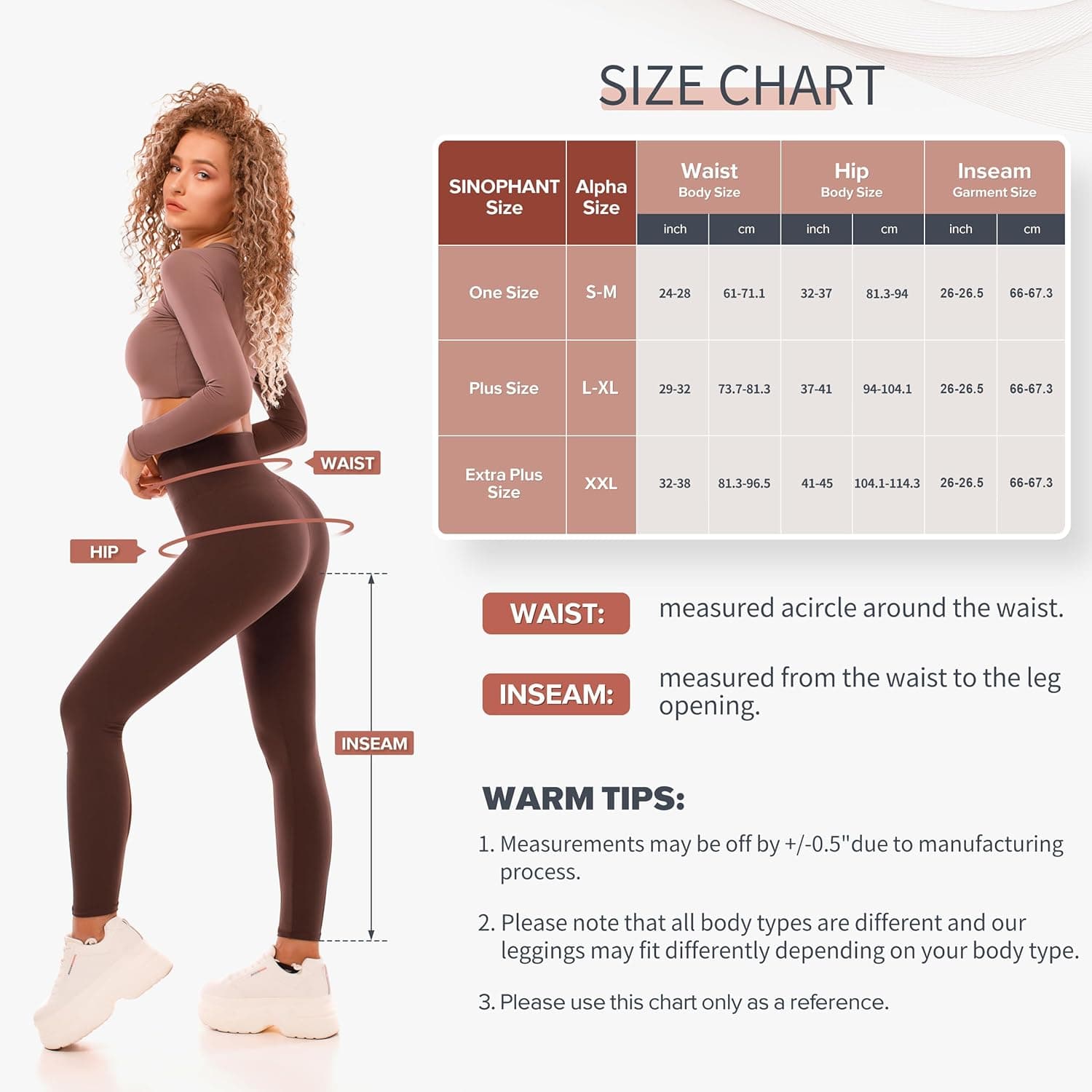 SINOPHANT High Waisted Leggings for Women - Full Length Capri Buttery Soft Yoga Pants for Workout Athletic Full Length Large-X-Large Black - Image 8