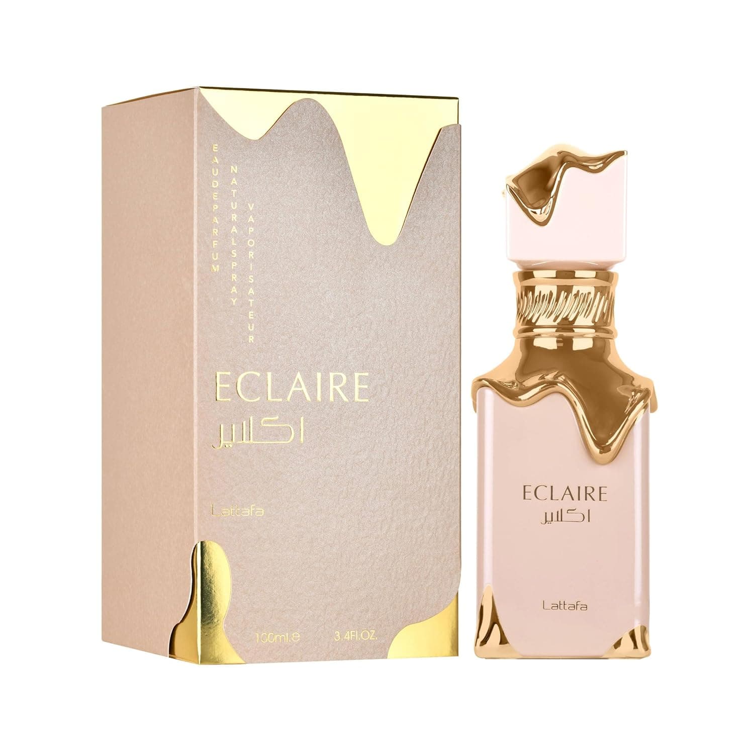 Lattafa Eclaire - Vanilla, Caramel, Sweet, Floral - Eau de Parfum Long-Lasting Fragrance for Women, 3.40 Ounce / 100 ml 3.4 Fl Oz (Pack of 1) - Image 3