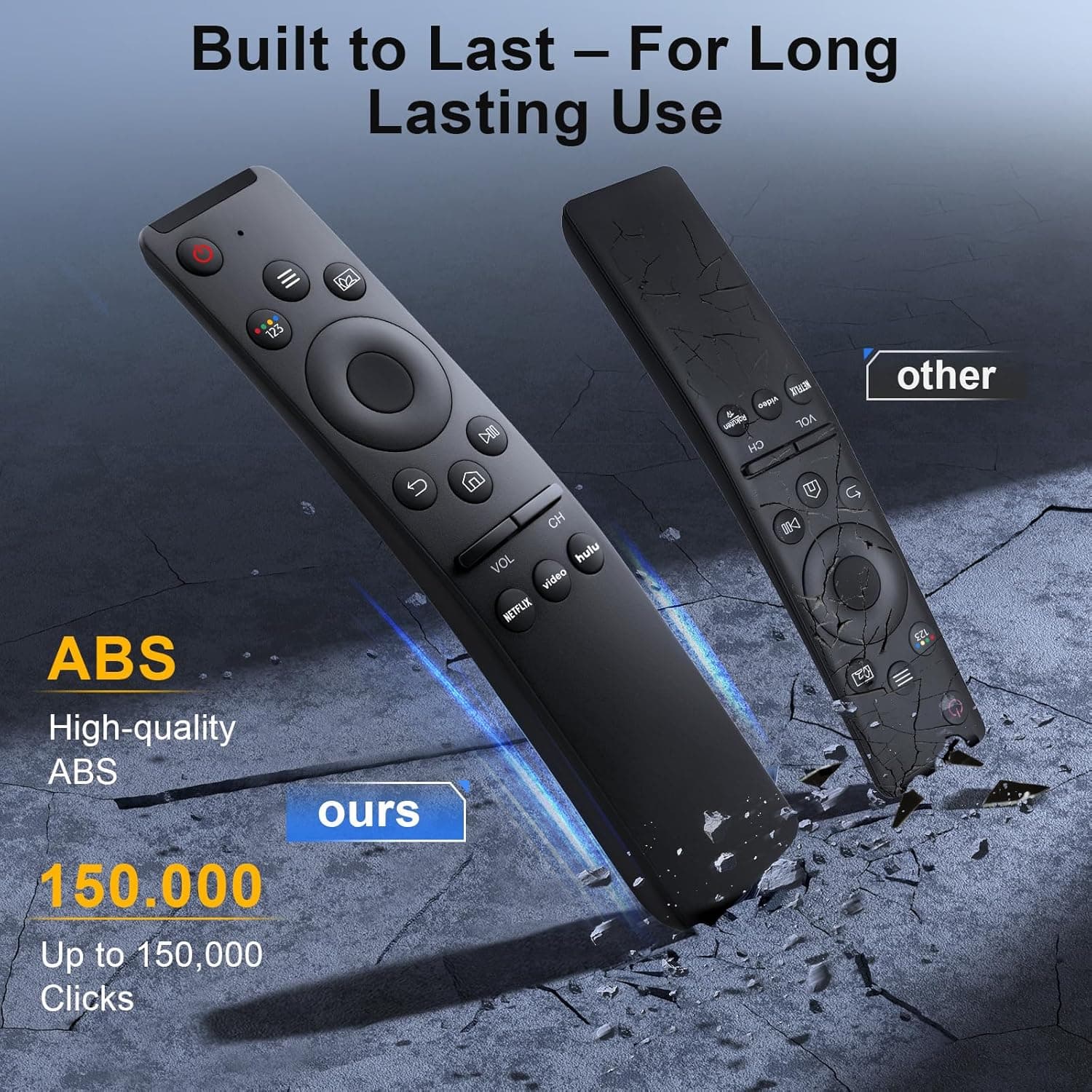 【Pack of 2】 for Samsung Smart TV Remote Control Replacement,Universal for All Samsung TVs for Samsung TVs - Image 5