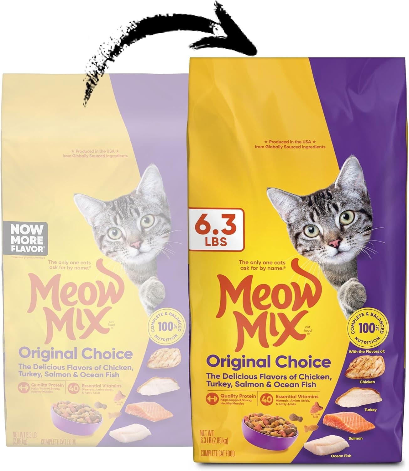 Meow Mix Original Choice Dry Cat Food, 6.3 Pound Bag 6.3 Pound (Pack of 1) - Image 10