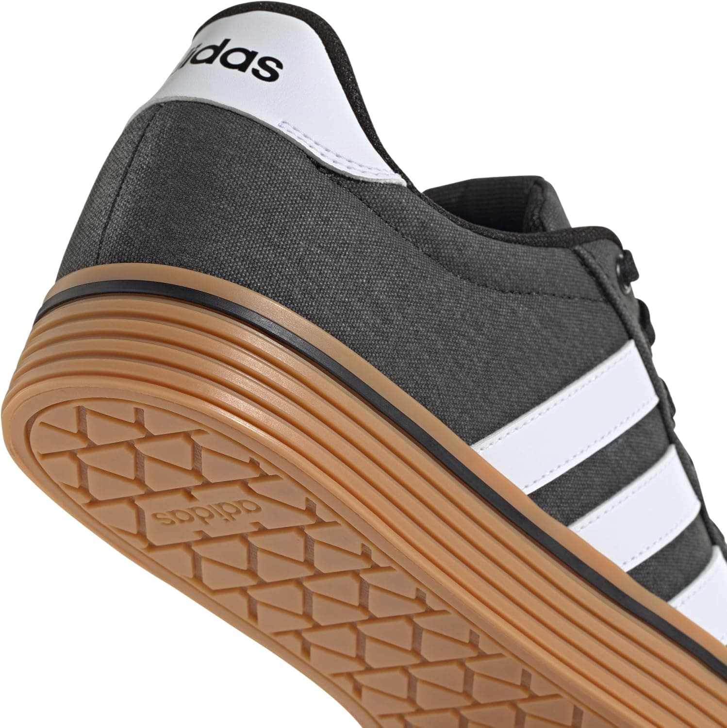 adidas Men's Daily 4.0 Shoe 12 Black/White/Gum - Image 5