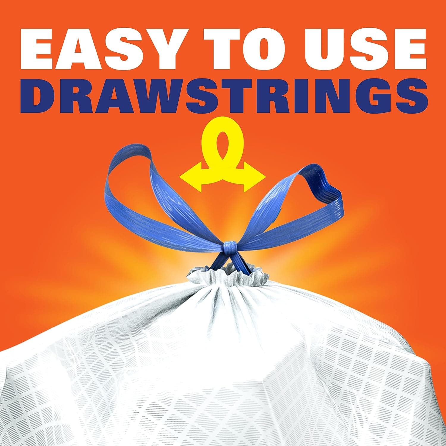 Hefty Ultra Strong 13 Gallon Trash Bags, Tall Kitchen Trash Bags 13 Gallon Size, Resist Leaks, Punctures, and Rips, Continuous Odor Control, White, Fabuloso Scent, 80 Bags 80 Count (Pack of 1) Fabuloso - Image 7